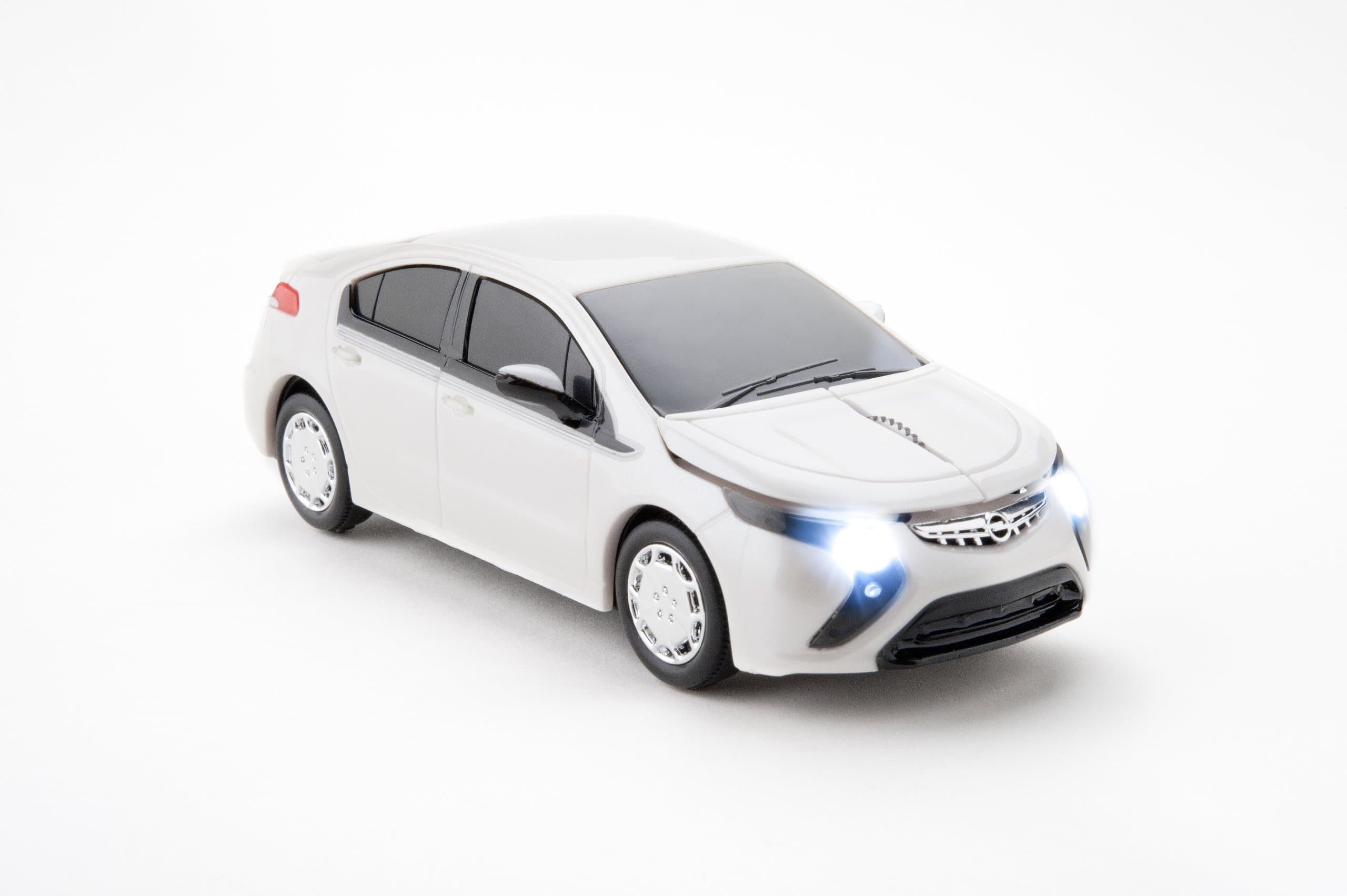 Opel Ampera Wireless Optical Computer Car Mouse, White