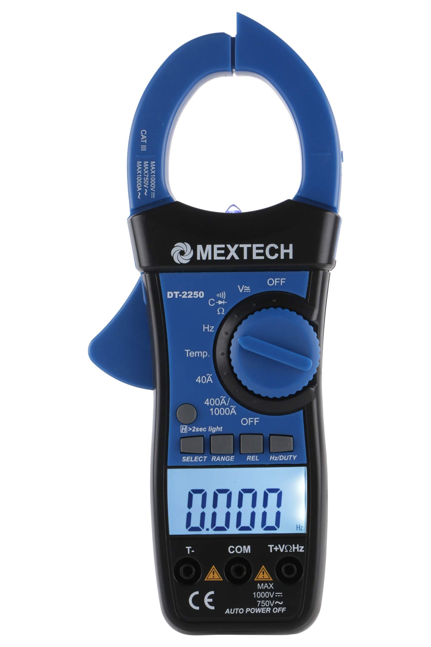 MEXTECH Digital Dual Display Clamp Meter