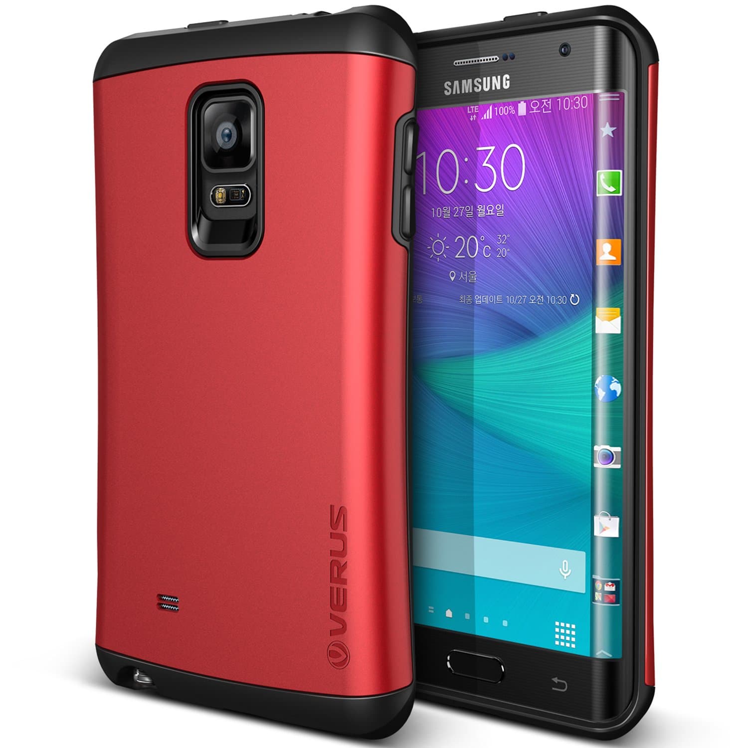 Galaxy Note Edge Case, Verus [Thor][Red] - [Heavy Duty][Maximum Drop Protection][Slim Fit] For Samsung Note Edge