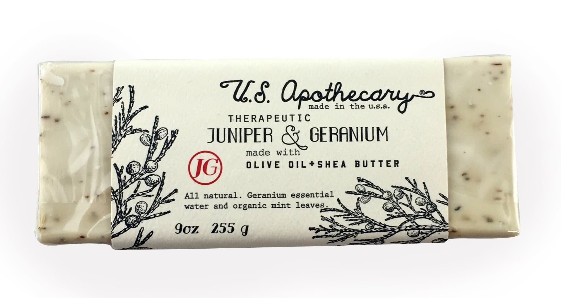 Us Apothecary 9oz Bar Soap - Juniper & Geranium