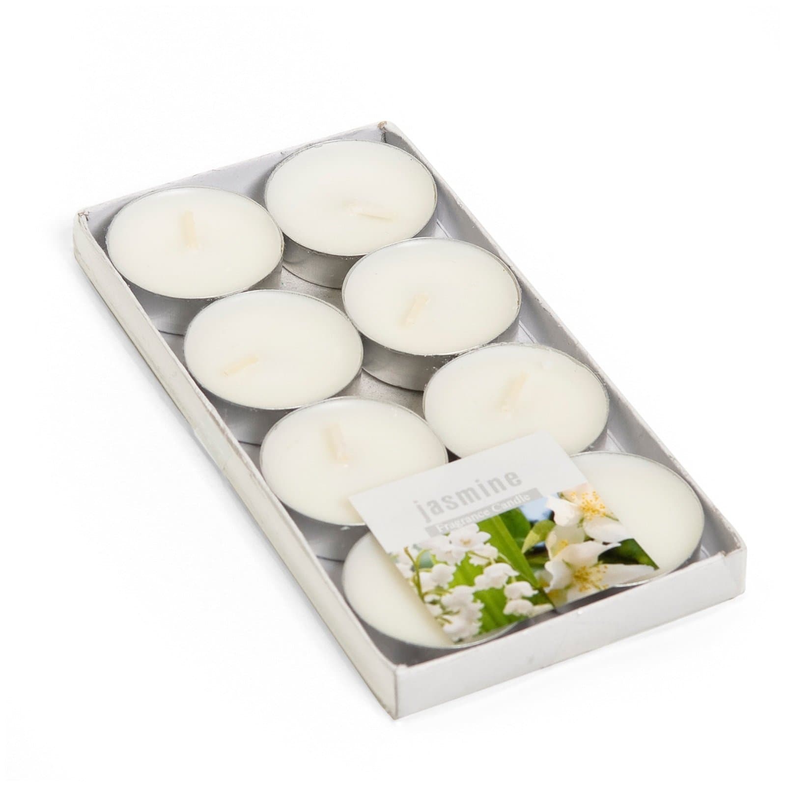 8pcs Jasmin Scented Tealight Candles
