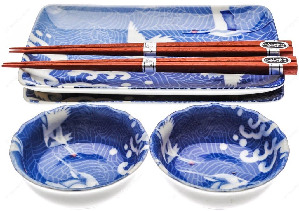 Cranes Sushi Set for Two