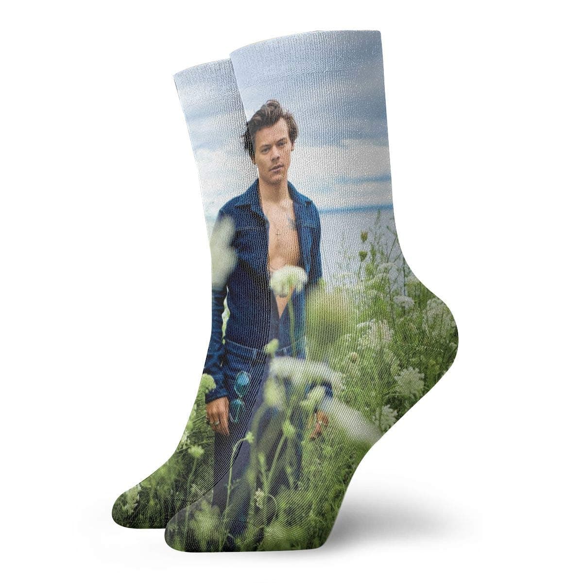 JaneDSchultz Harry Styles Socks Super Soft Comfortable Crew Socks Gift Socks for Men and Women