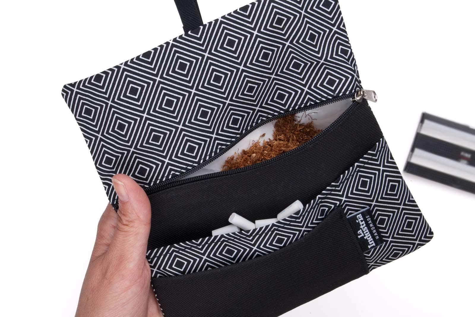 Rolling tobacco pouch Rhombus