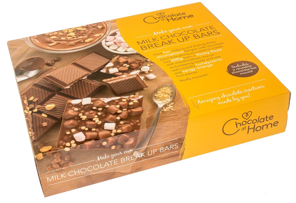 Milk Chocolate Break Up Bar Kit