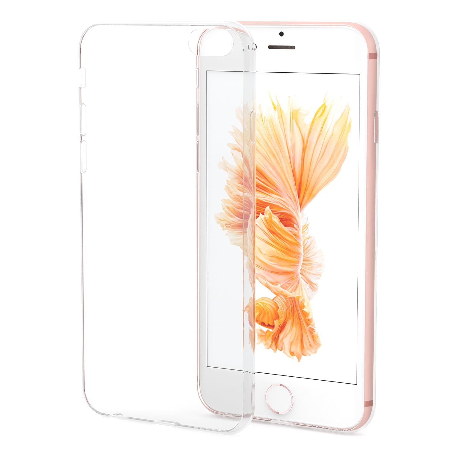 Hallogy iPhone 6s(4.7) Clear Case, Liquid Skin, iPhone 6 Case Soft Flexible Extremely Thin Gel TPU Cover