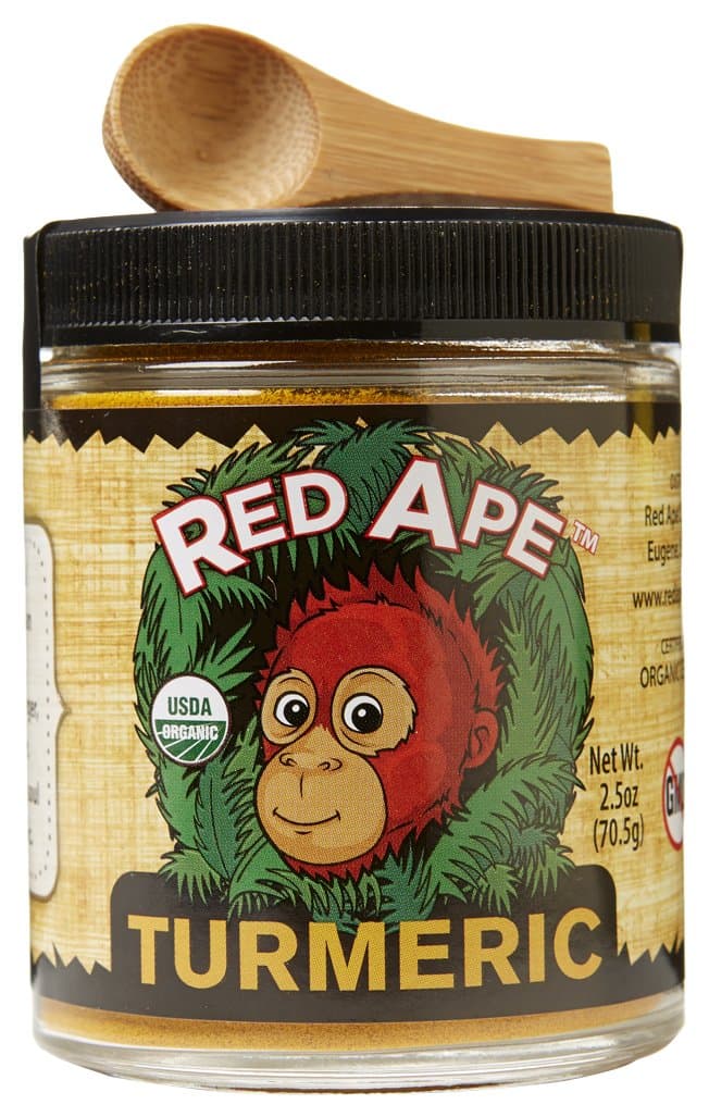 Red Ape Organic Ground Turmeric, 2.5 Oz