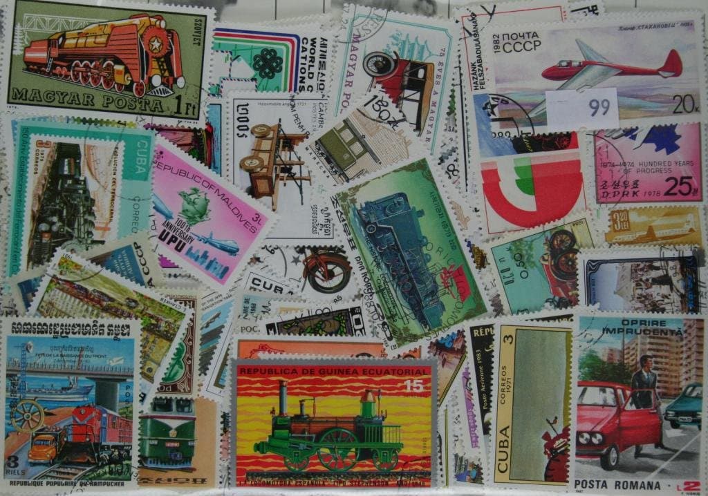 400 diff. mint European stamps (I). Large (M01)