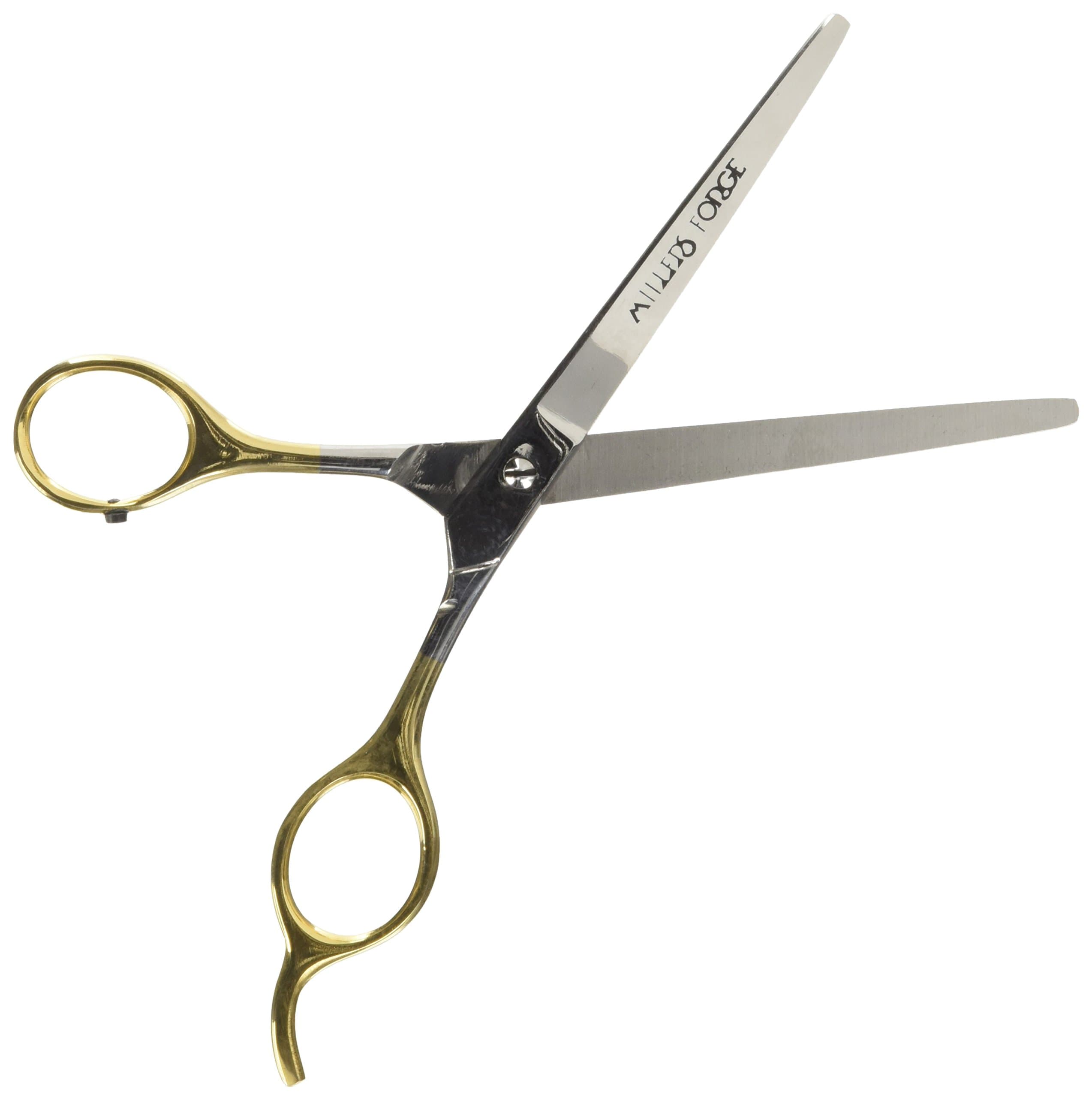 Millers Forge Feather Light Blunt Tip Curved Shears, 6.25-Inch