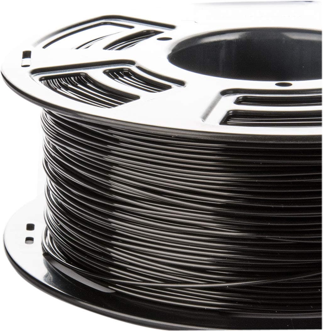 3D Printer Filament - Black 1.75 mm PLA Filament, Dimensional Accuracy +/- 0.02 mm Low Odor 3D Printing Filament, 2.2 lbs Spool 1.75 mm Filament PLA 3D Filament for Most 3D Printer & 3D Pen