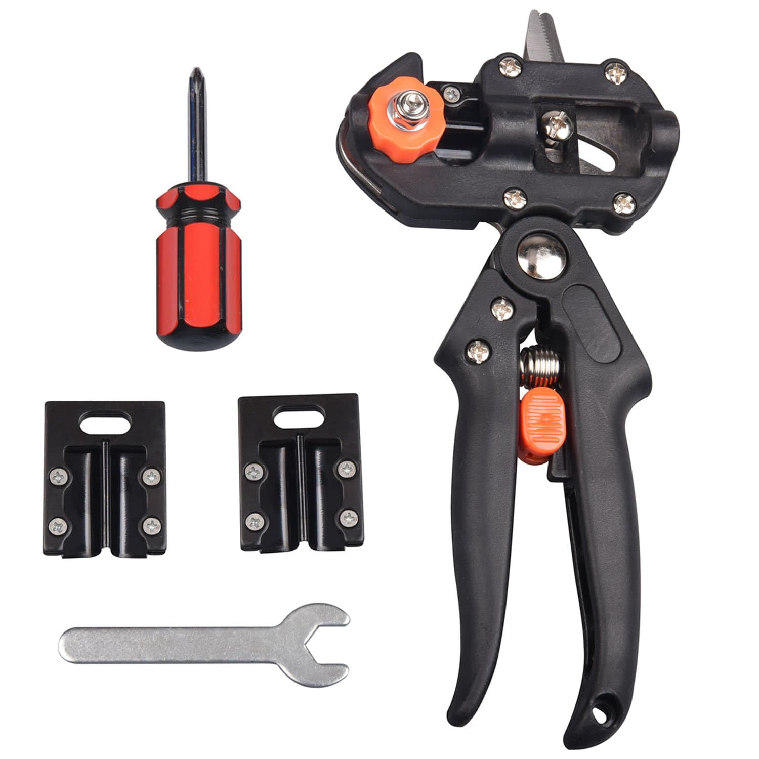 KARCLIN 8609086 Pruner Grafting Cutting Tool Pruning Shears Tool Set Garden Grafting Pruning Pruner Tool Kit Set Plant Branch Twig Vine Fruit Tree