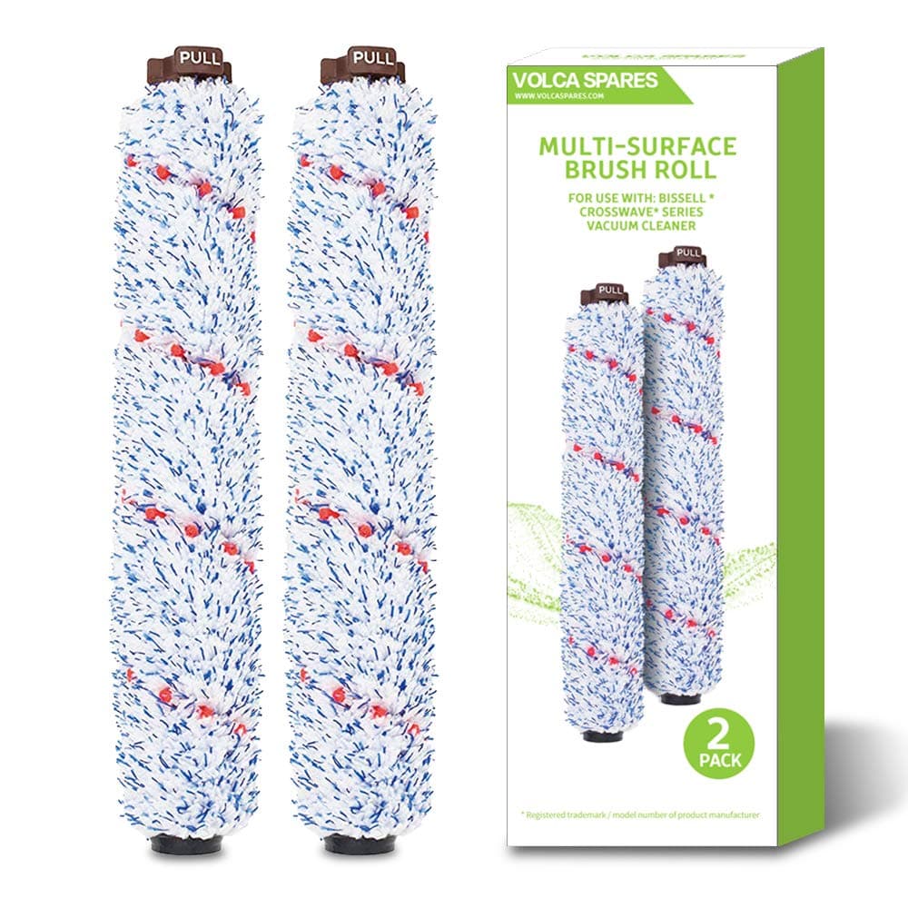 Style 1868 Multi Surface Brush Roll Compatible with Bissell Crosswave Wet Dry Vacuum, Part # 1608683(Multi-Surface Brushroll)
