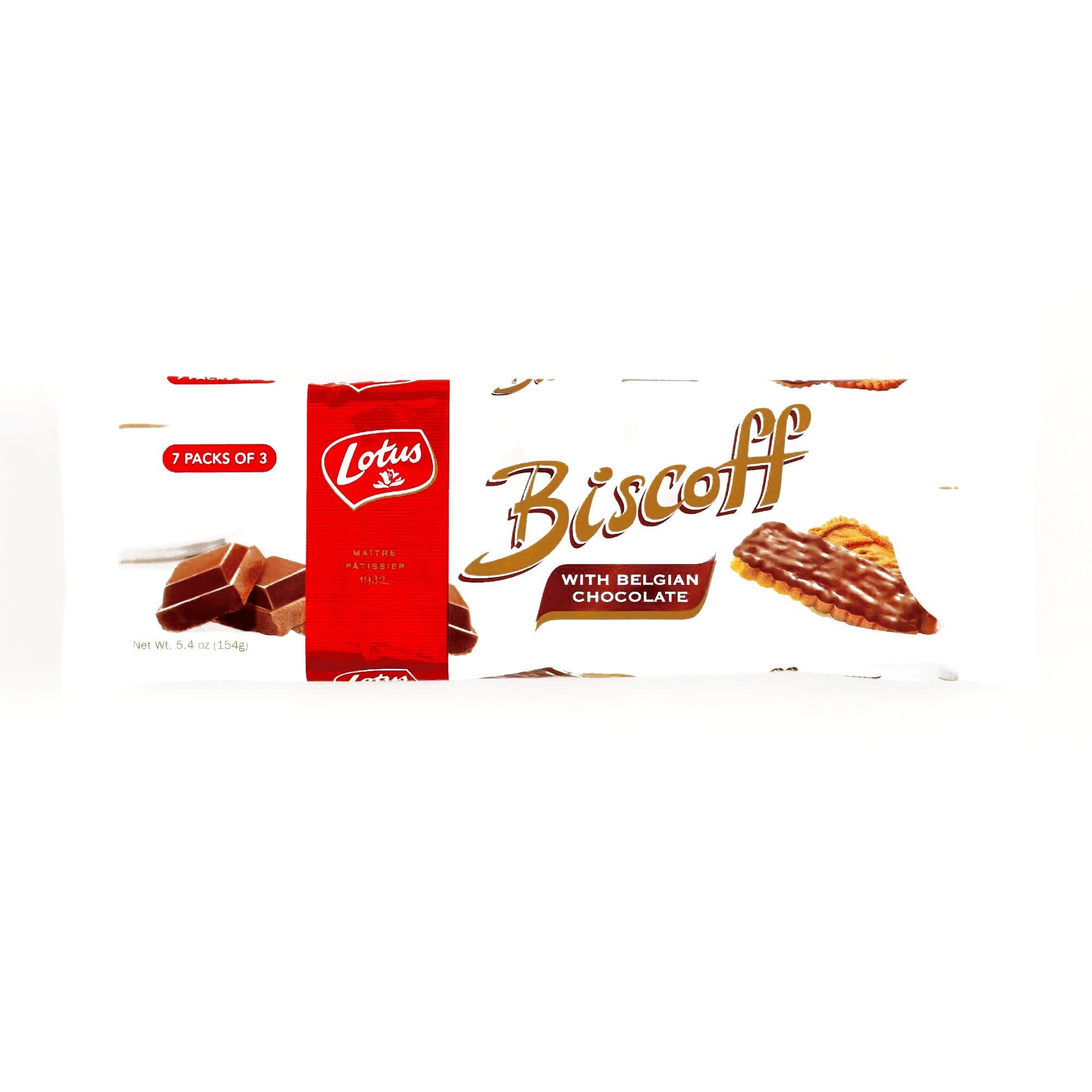 Biscoff ChocolateCookies 5.4 oz each (2 Items Per Order)