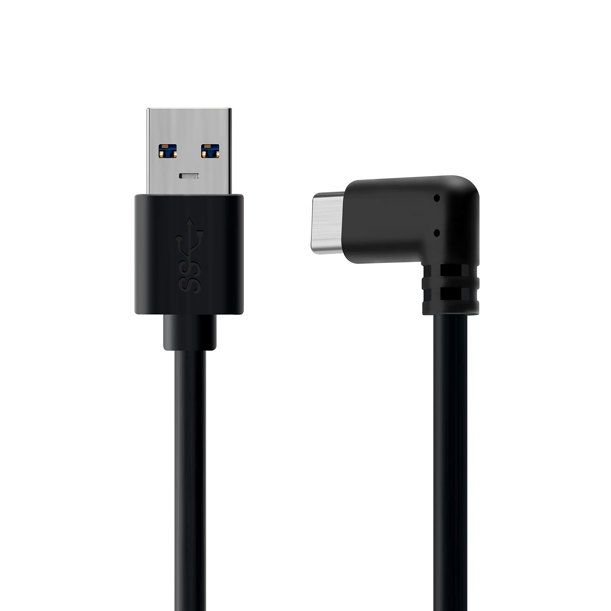 MYJK USB Type-A to USB Type-C 3.1 Gen 1 Cable 10Feet (3m) for Oculus Quest Link Compatible High Speed Data Transfer & Fast Charging (Black(10ft))