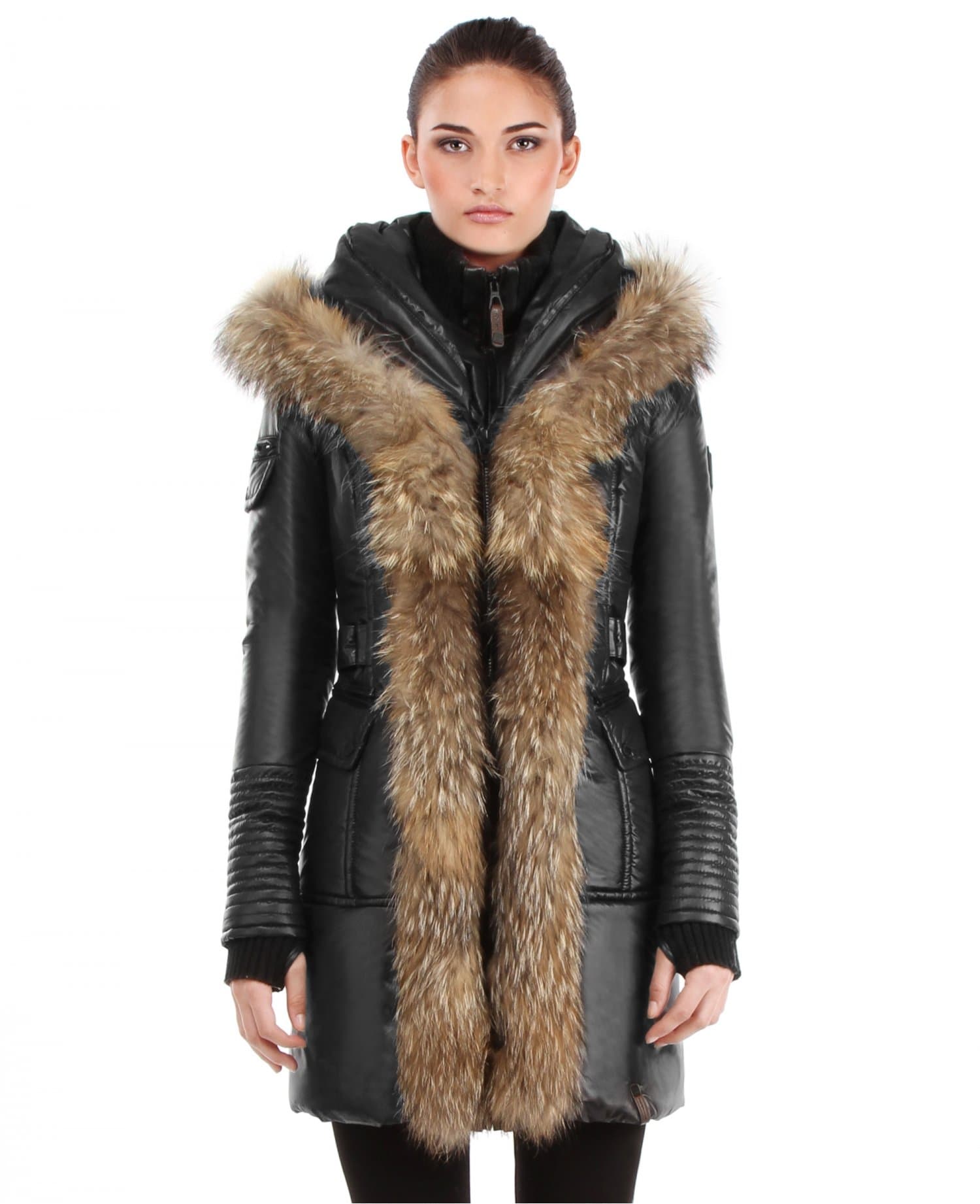 RUDSAK Geller Down Jacket with Fur Trim