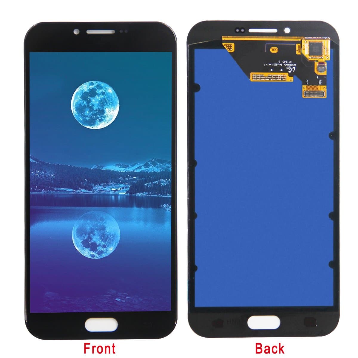 HJSDtech LCD Display Screen Touch Screen Digitizer Assembly Replacement for Samsung Galaxy A8/A8000 (Black)