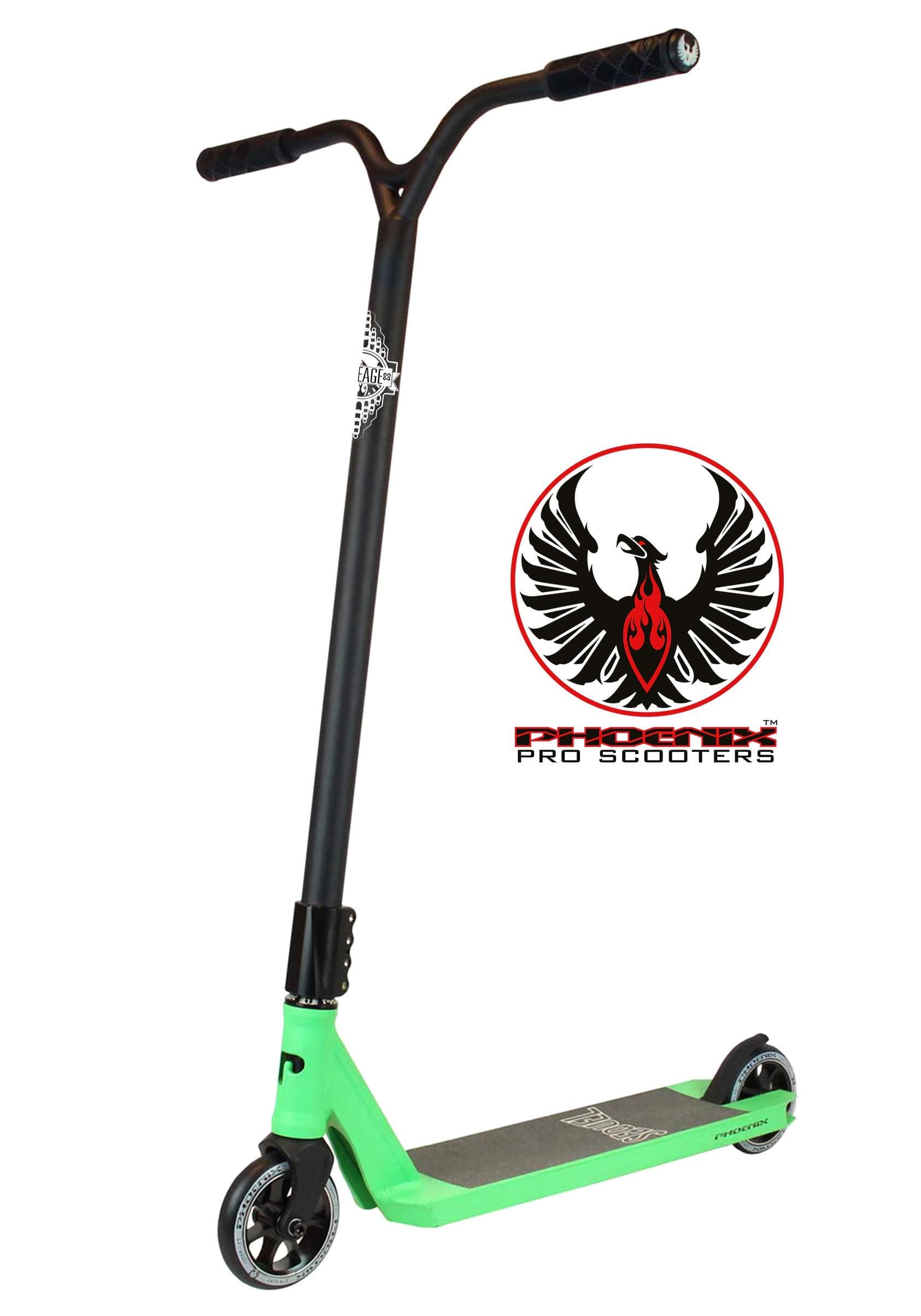 PHOENIX GOLD Phoenix Sequel Complete Pro Stunt Scooter (Flo Green)