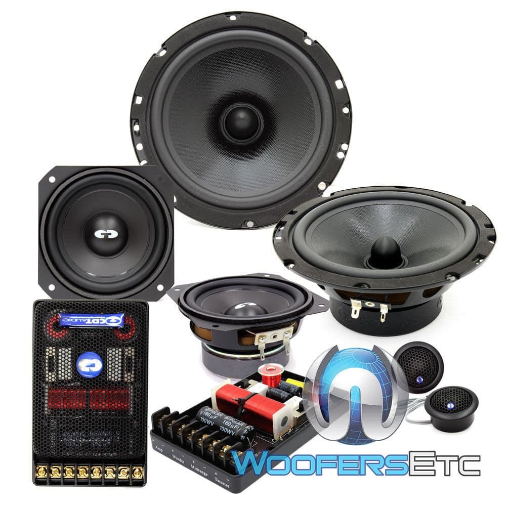 CL-6E42 - CDT Audio 3-Way 6/4/1" Component System