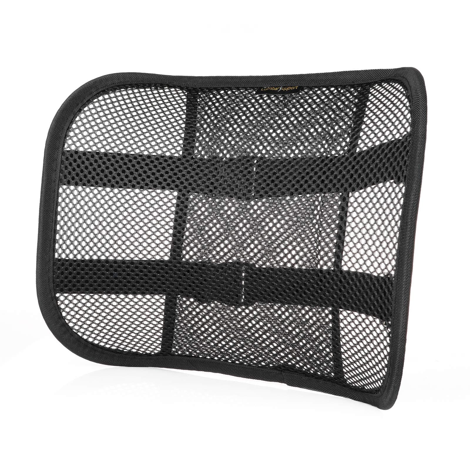 Go Lumbar Support for Car ★ Comfortable ★ Easy Posture ★ Perfect Solution for Back Pain and Poor Posture ★ Properly Aligns Spine to Ease Lower Back Pain ★ Breathable Mesh ★ Fit in Any Cars (With Massage)