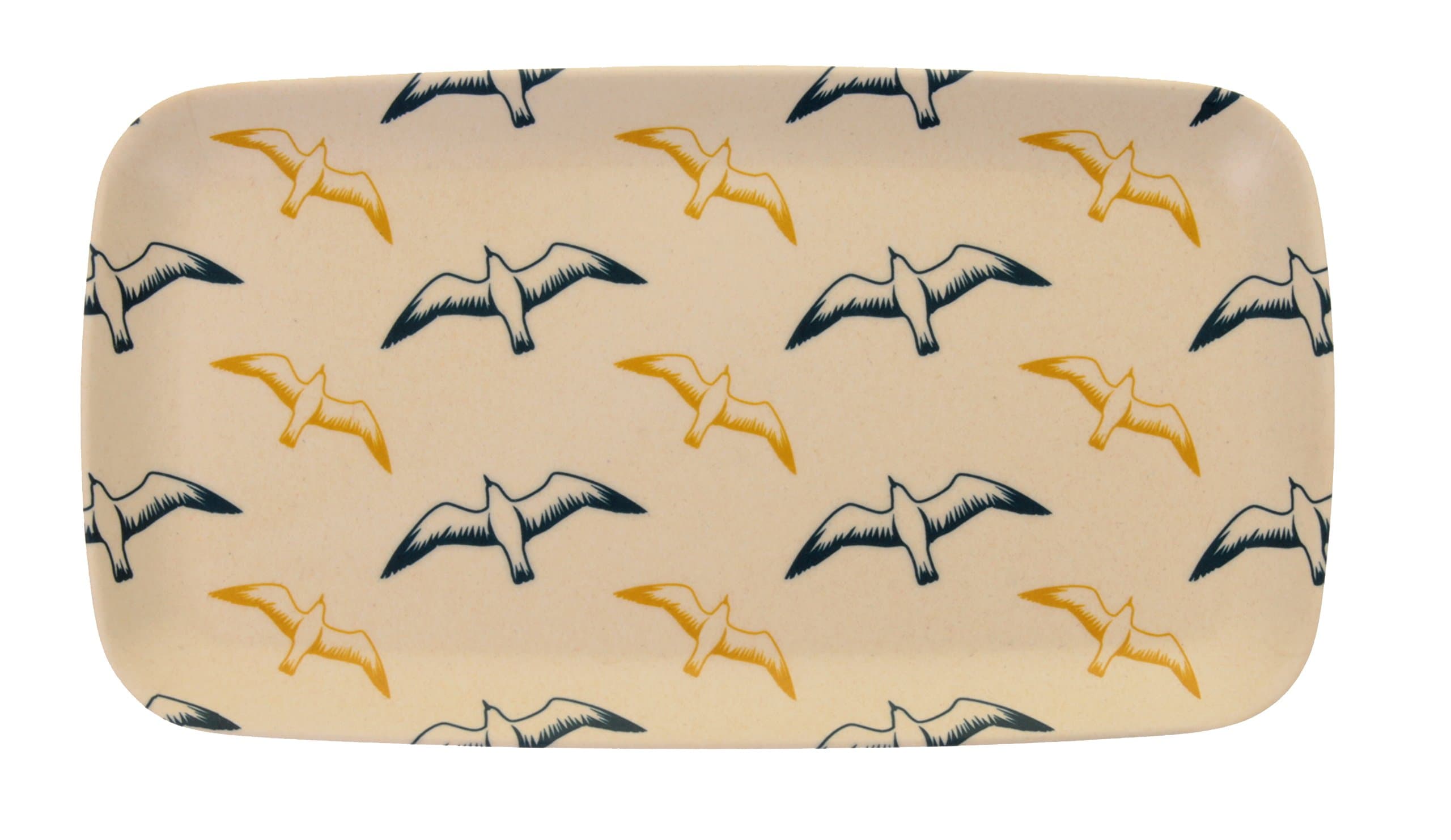 Mini Moderns Whitby Seagulls Bamboo Small Tray