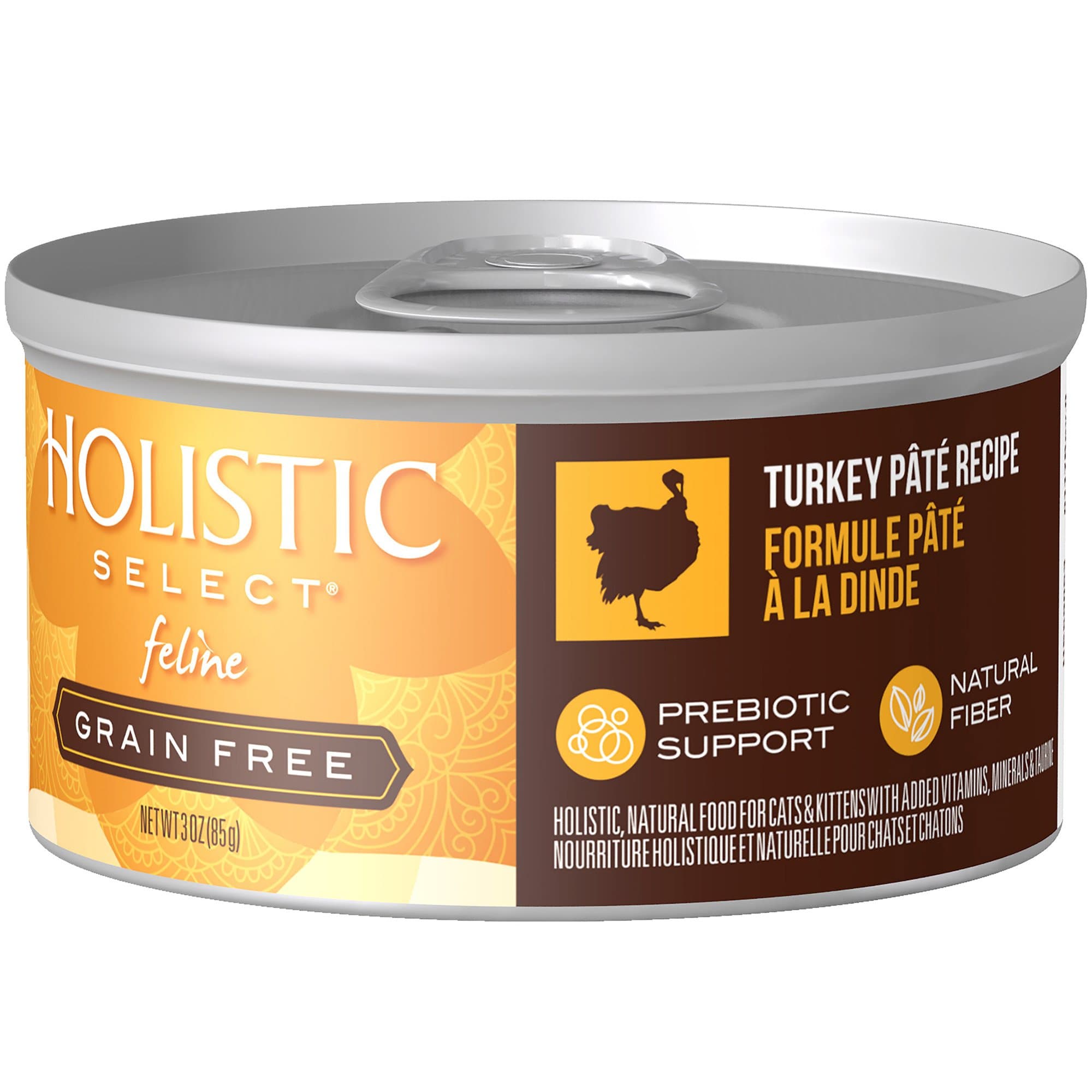 Eagle Pack & Holistic Holistic Select Natural Wet Grain Free Canned Cat Food Turkey Pâté
