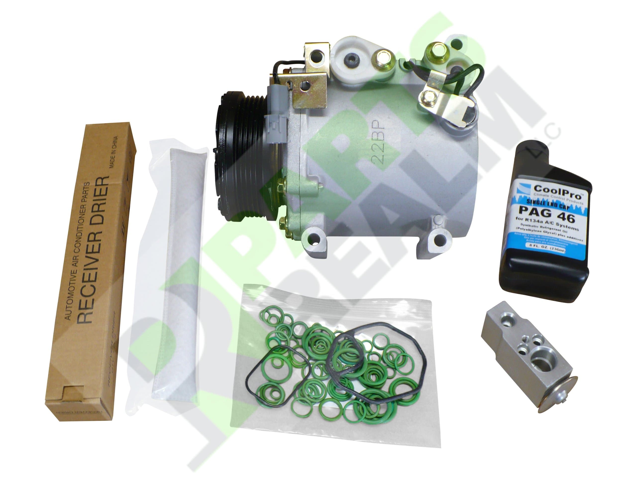 Parts Realm CO-3106AK Complete A/C Compressor Replacement Kit