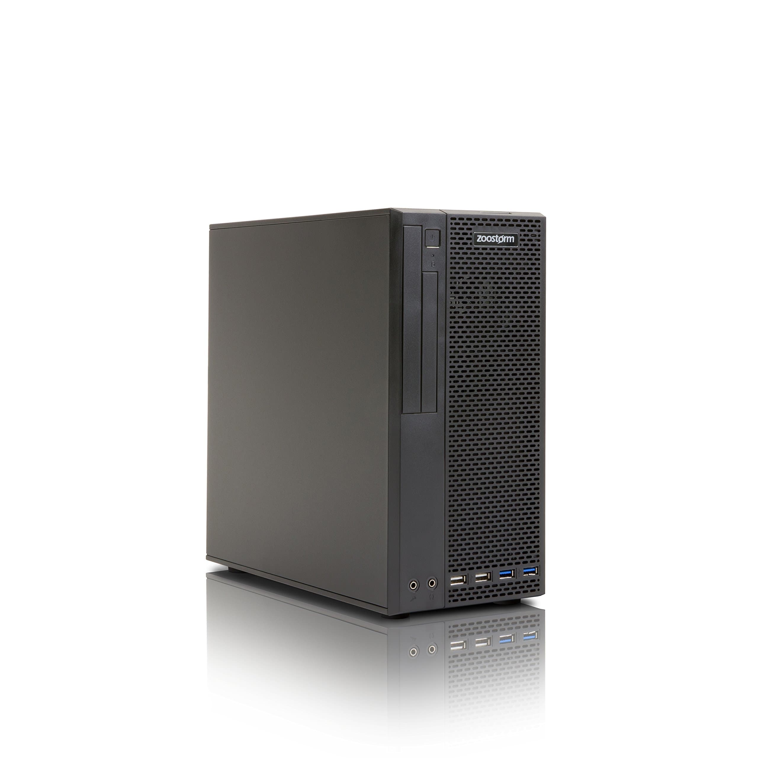 Zoostorm Elite Desktop PC - (Black) (Intel Core i5-8400 Processor 2.8 GHz, 4 GB RAM, 240 GB SSD, Integrated Intel UHD Graphics, Windows 10 Pro)