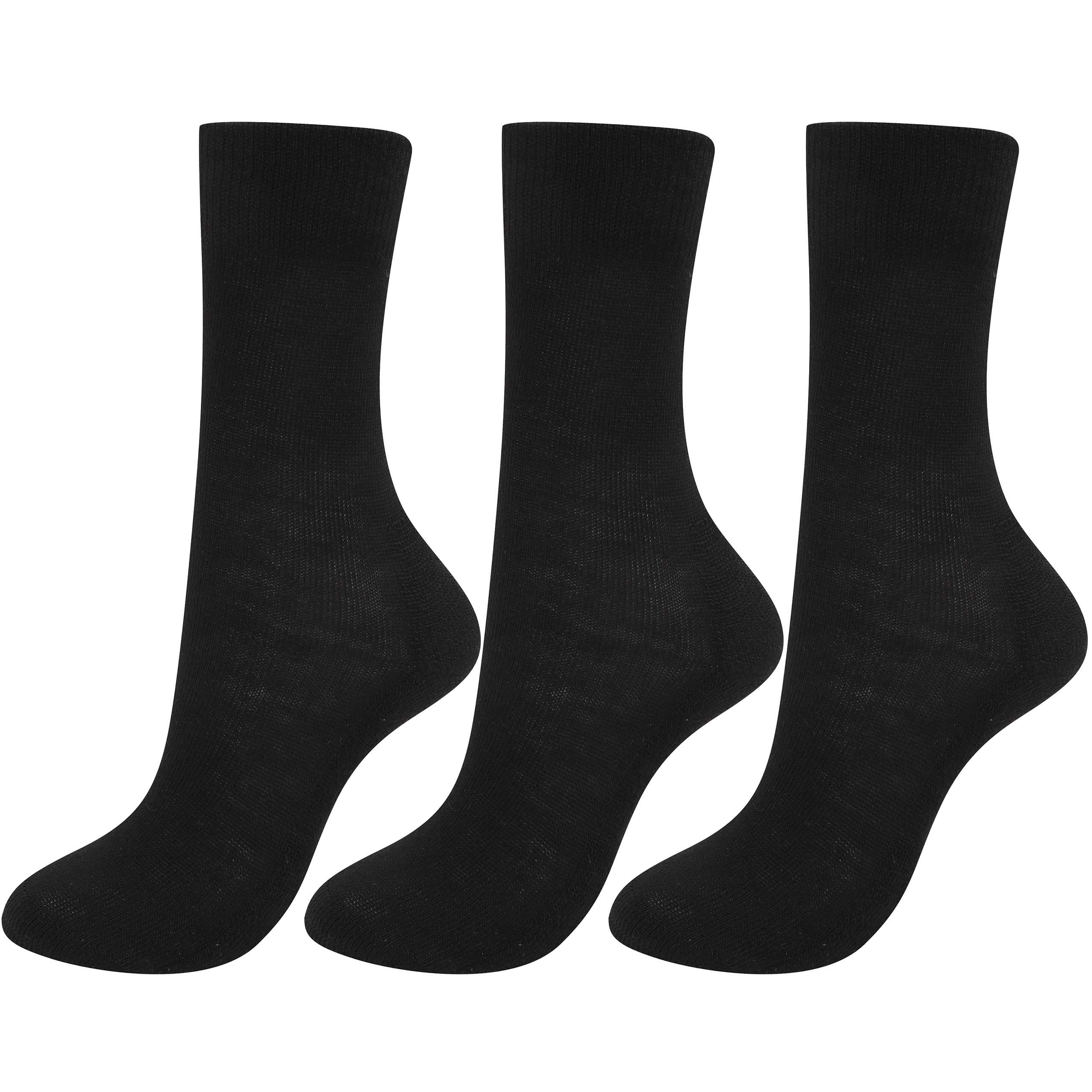Merino Wool Thermal Liner Socks Black - 3 Pack