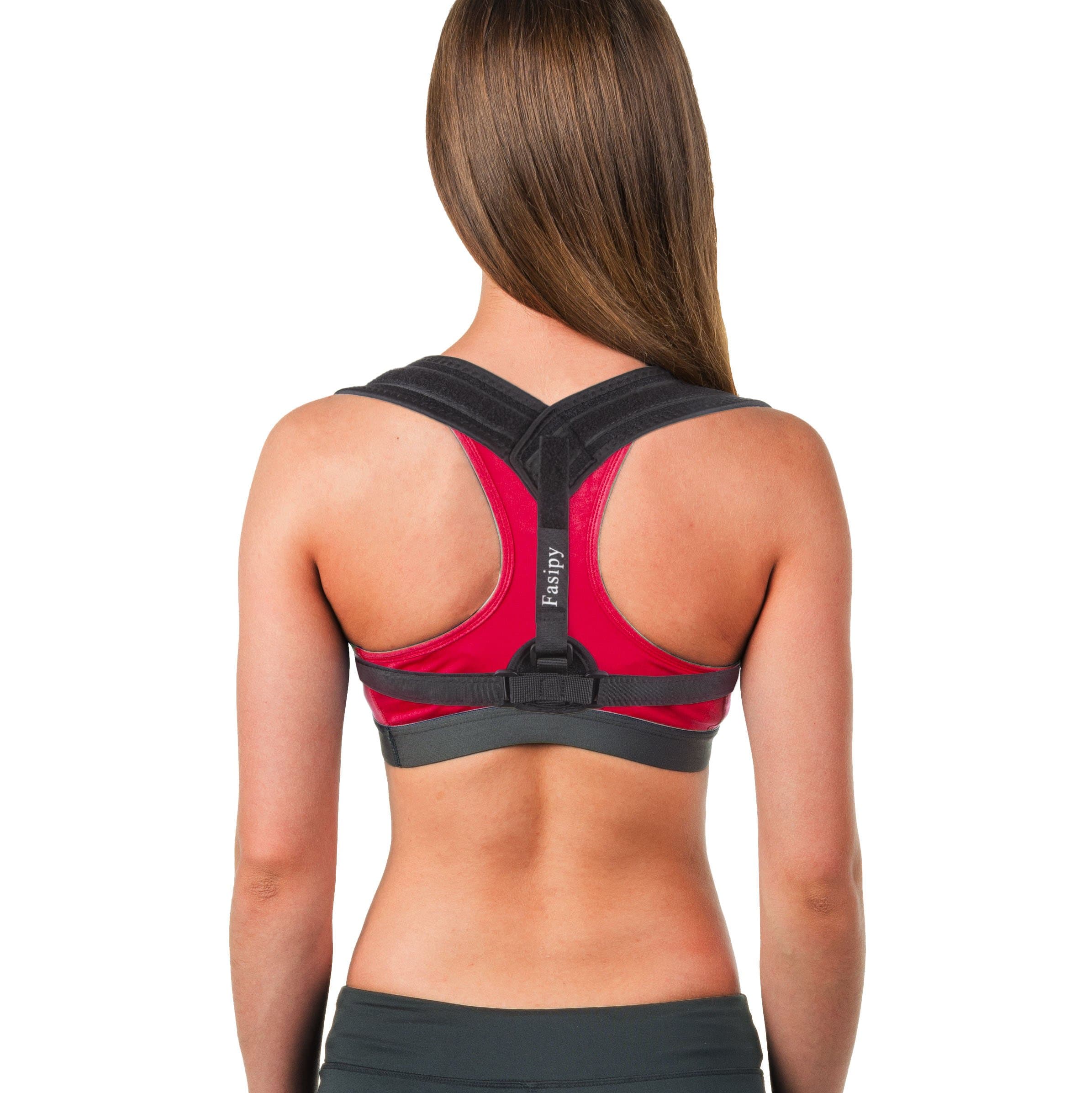 Posture Corrector for Women & Men by Bezero - Adjustable Back Support in Pain Relief and Prevent and Improve Kyphosis. (x2)