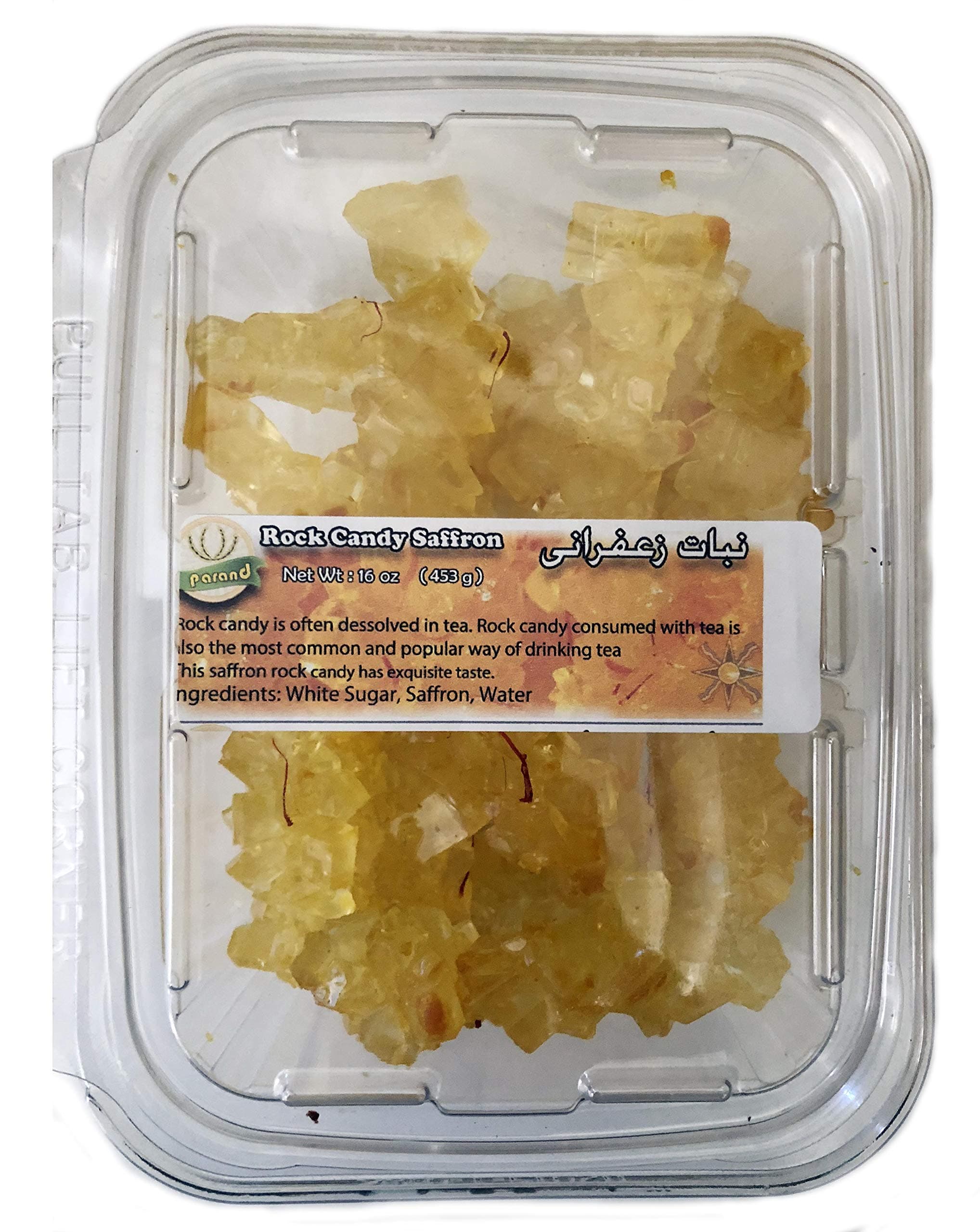 Parand Saffron Rock Candy, 16 oz