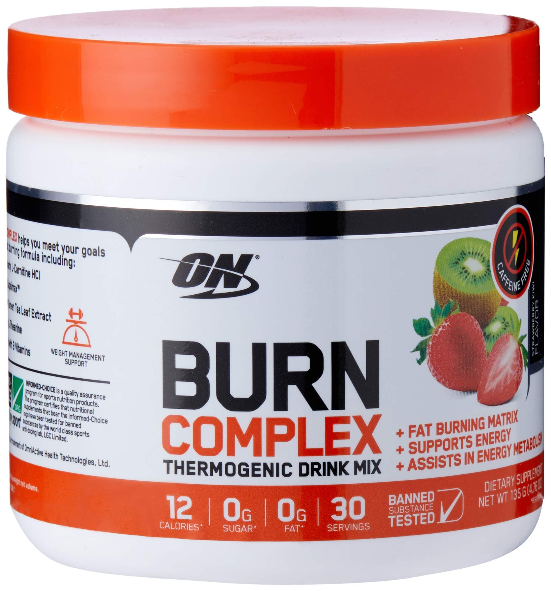 ON BURN COMPLEX 135 GM (strawberry kiwi)