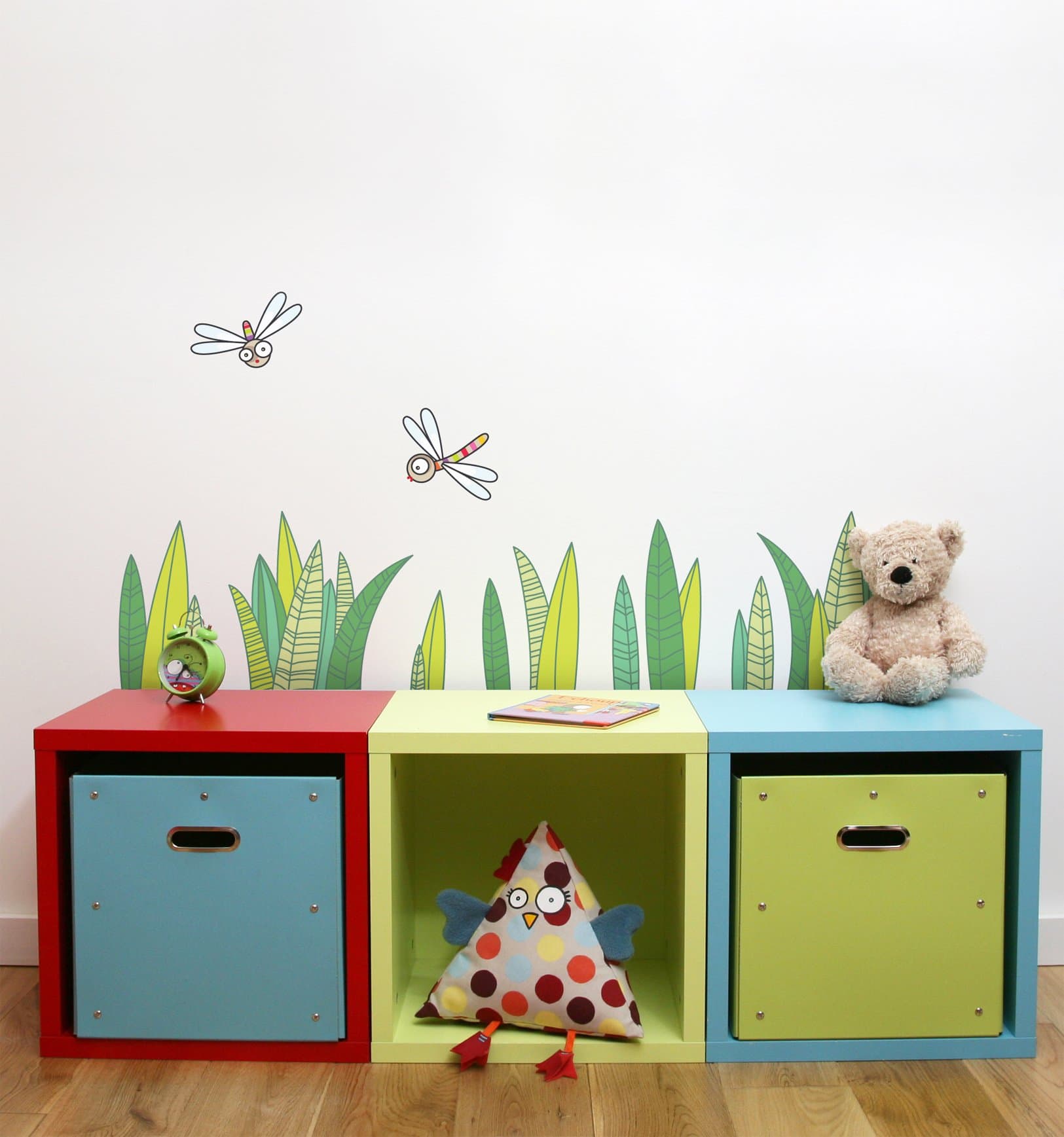 Adzif Grass Wall Decals, Multi