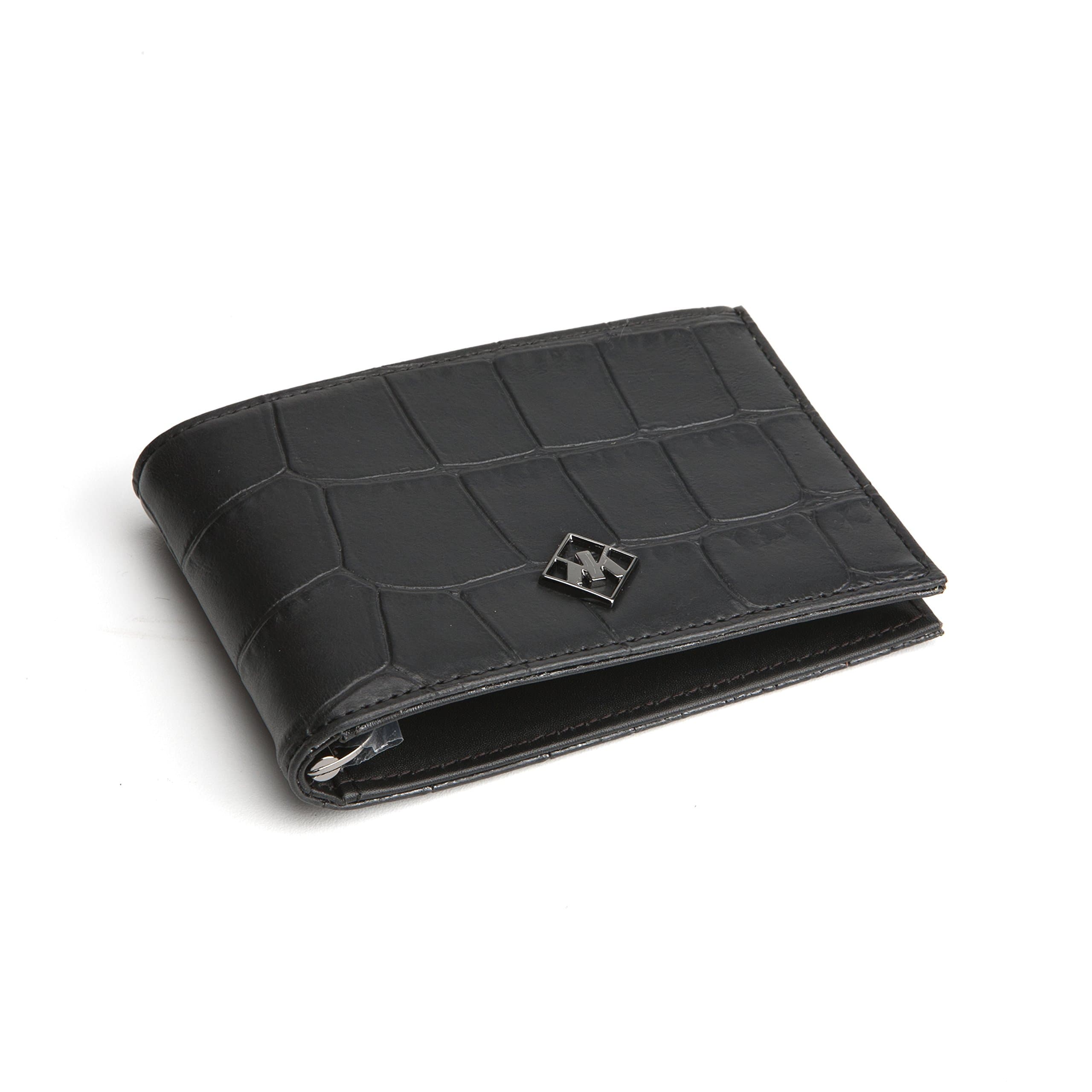 KAKTUS The Luxurious Python or Alligator Custom Patterned Genuine Calf Skin Wallet Money Clip