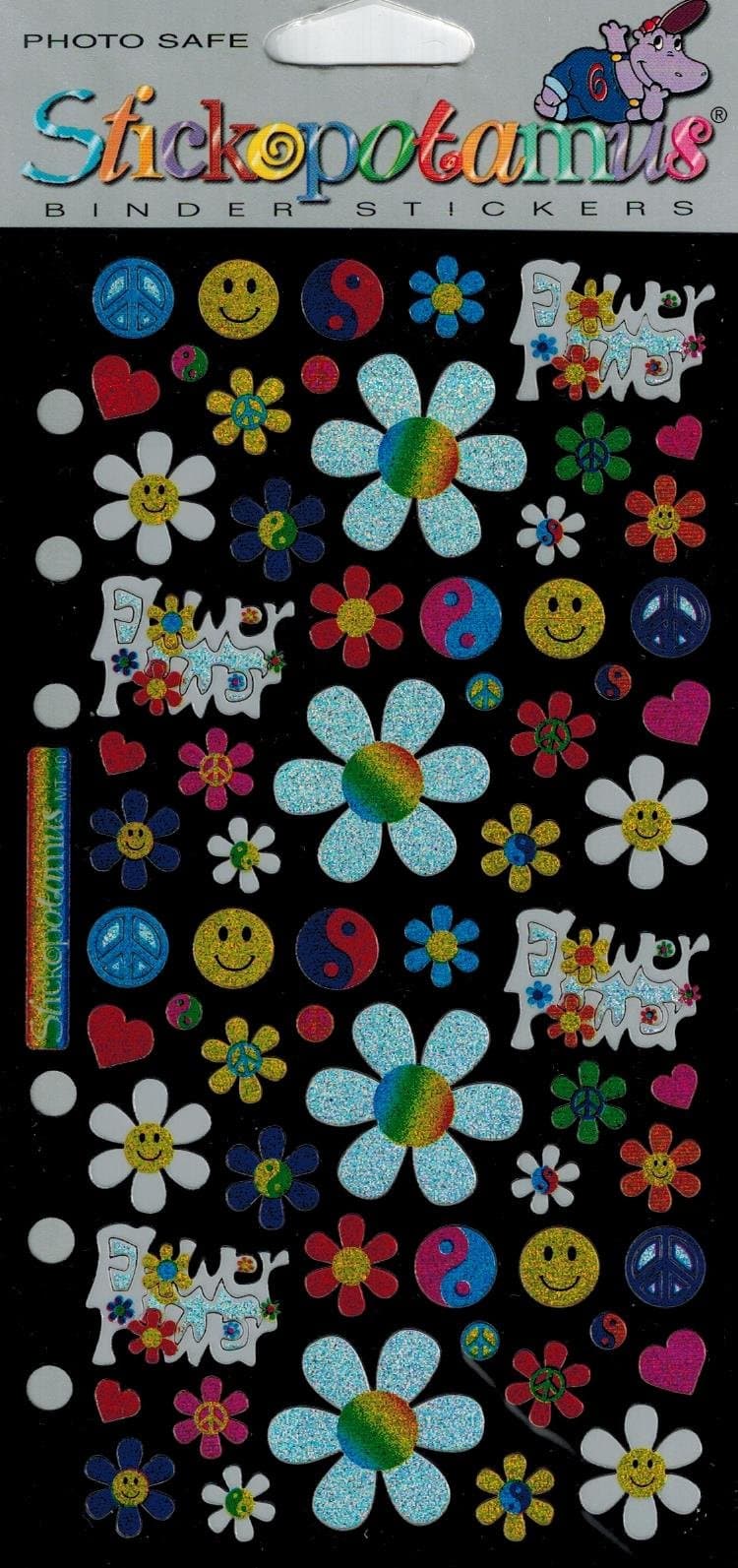 Stickopotamus Stickers Flower Power