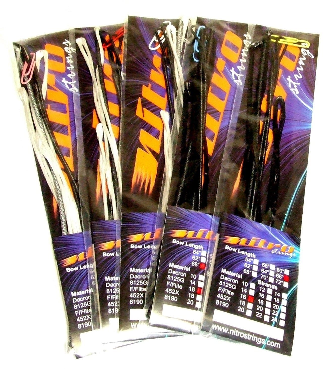 Nitro Archery Recurve Bow String Bowstring Fast Flite Spectra 652 18 Strand