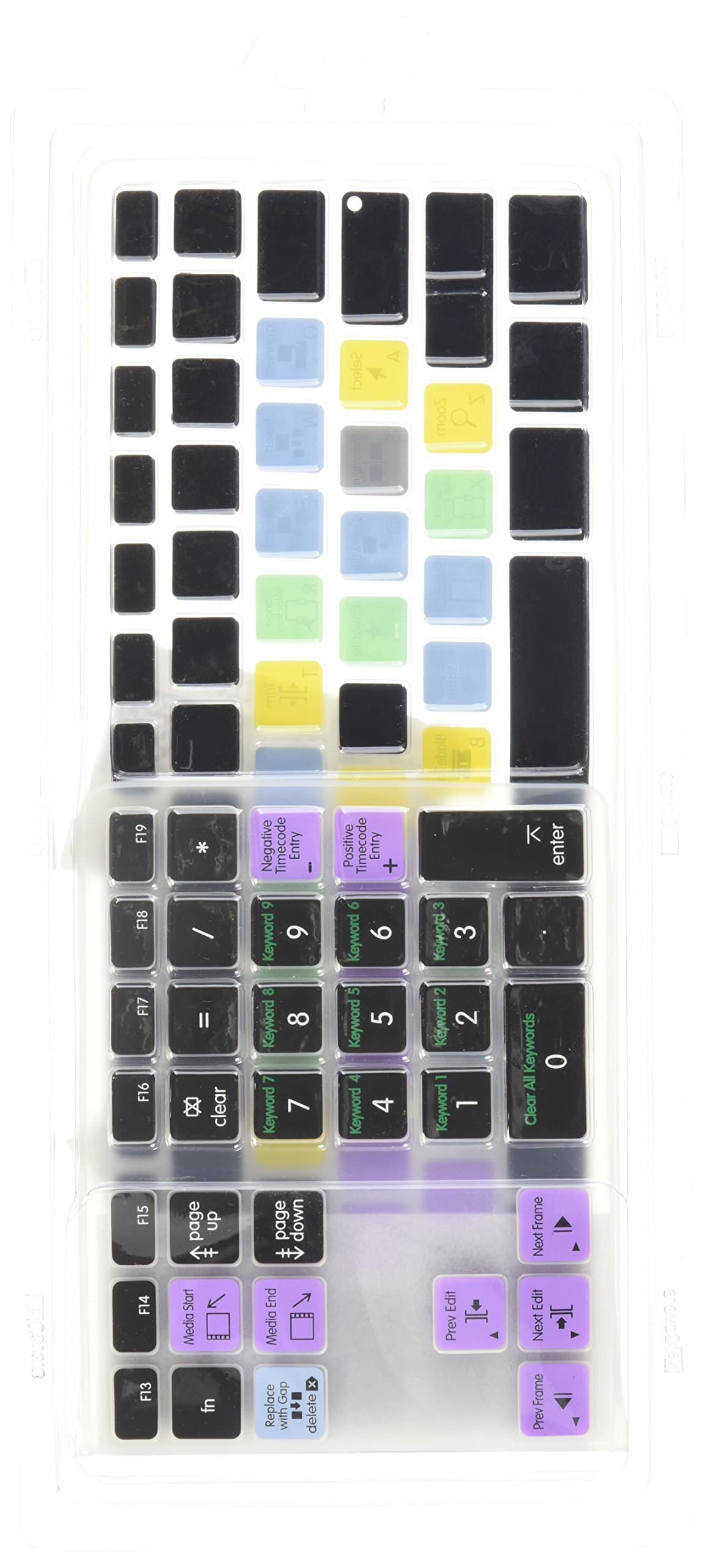 KB COVERSFinal Cut Pro X Cover for Apple Keyboard Numeric (FCPX-AK-CC-2)
