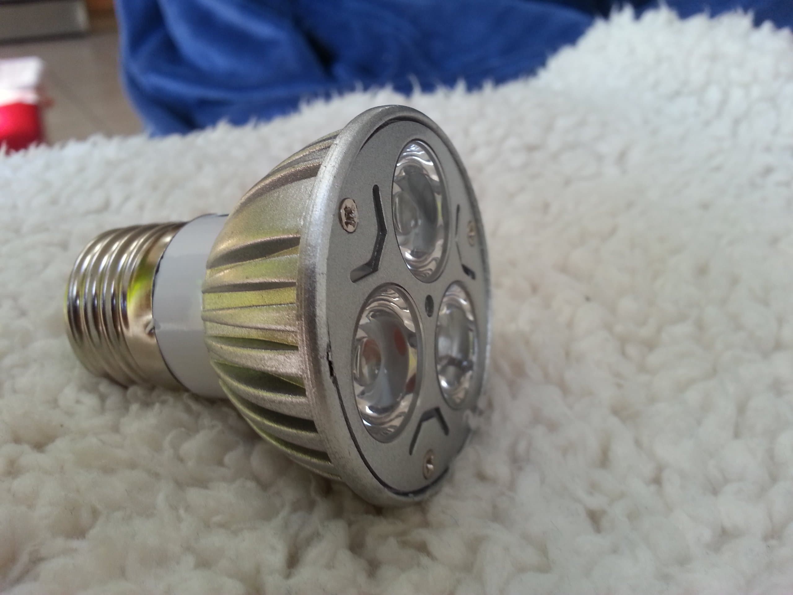 Dimmable Spotlight 9w Led Cool White E27 110v, 120 Degree Angle