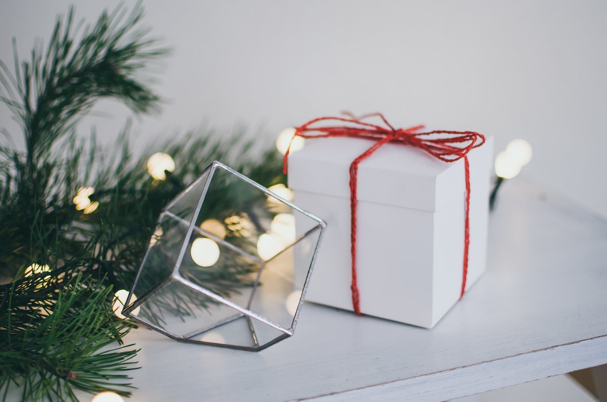 FREE GIFT BOX Mini Cube Terrarium Wedding table decor Christmas gift Glass Candle holder Silver Copper Black Geometric terrarios New Year