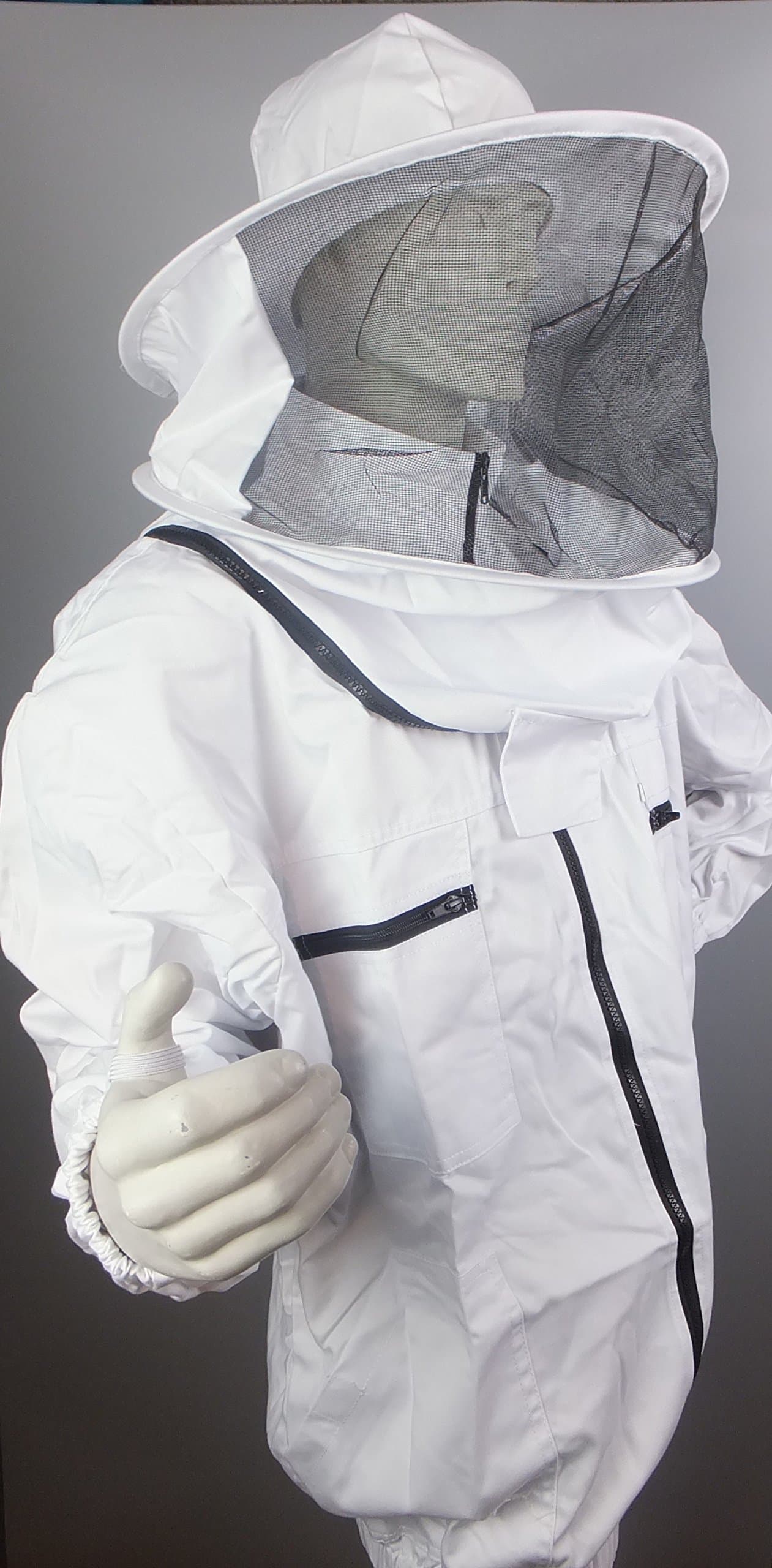 Basicbee Jackets with Shoulder Fan – Schtich Guard, apiary, beekeeper Jacket, Stab Proof, Bees, Apiformes