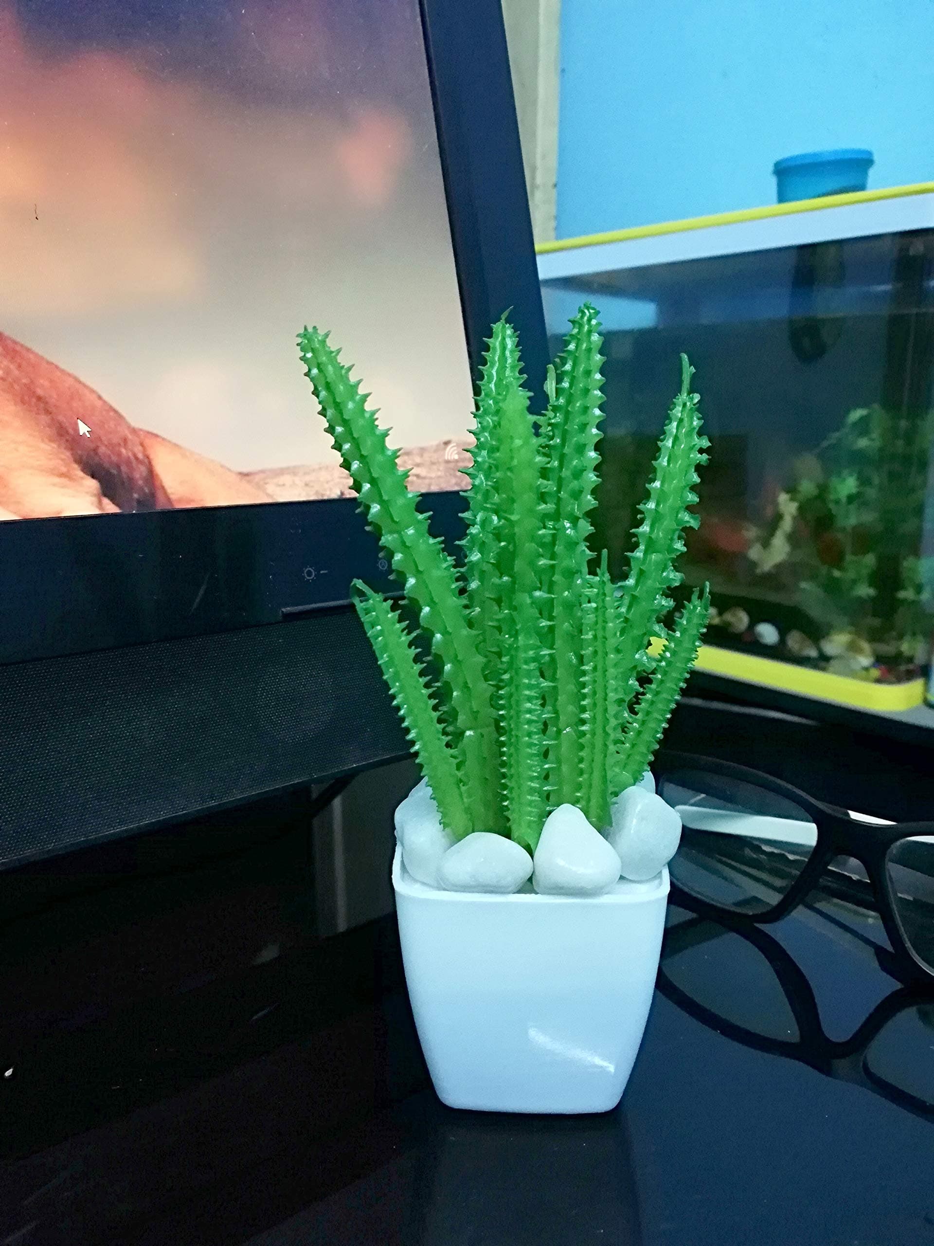 Litleo High Quality New Real Touch Artificial Cactus