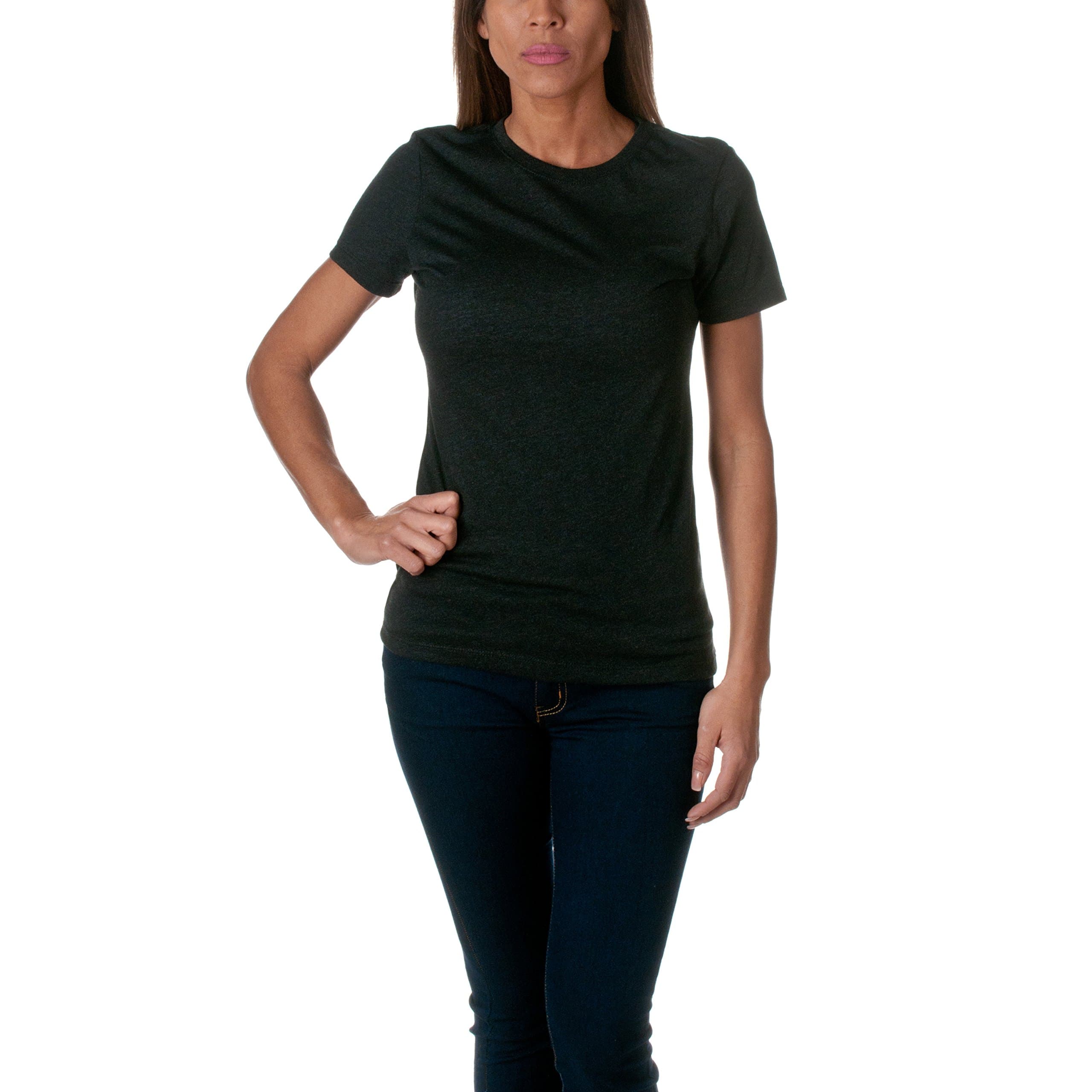 Next Level Apparel Women's 6710 Tri-Blend Crew