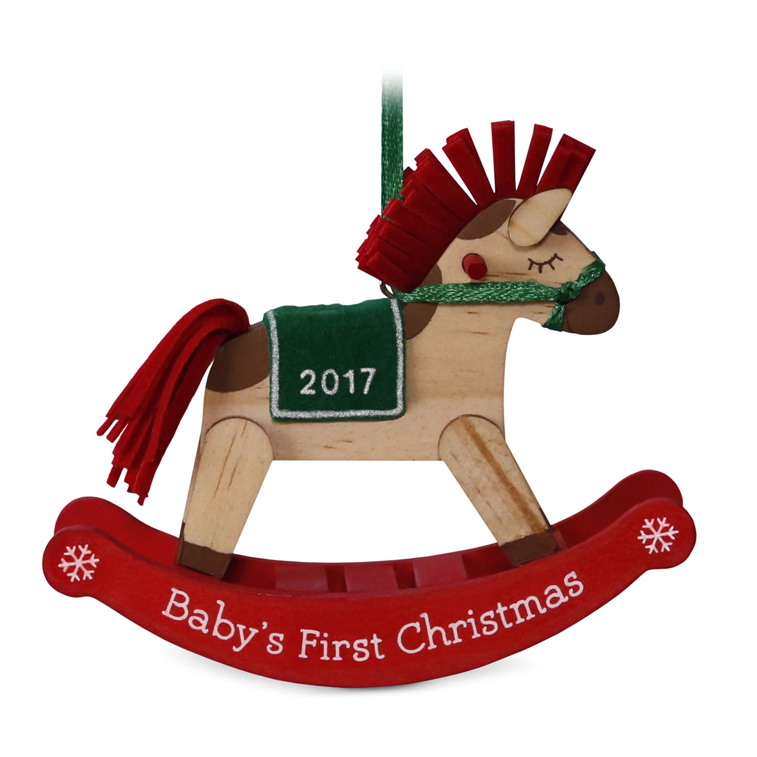 Hallmark Keepsake 2017 Baby's First Christmas Dated Christmas Ornament