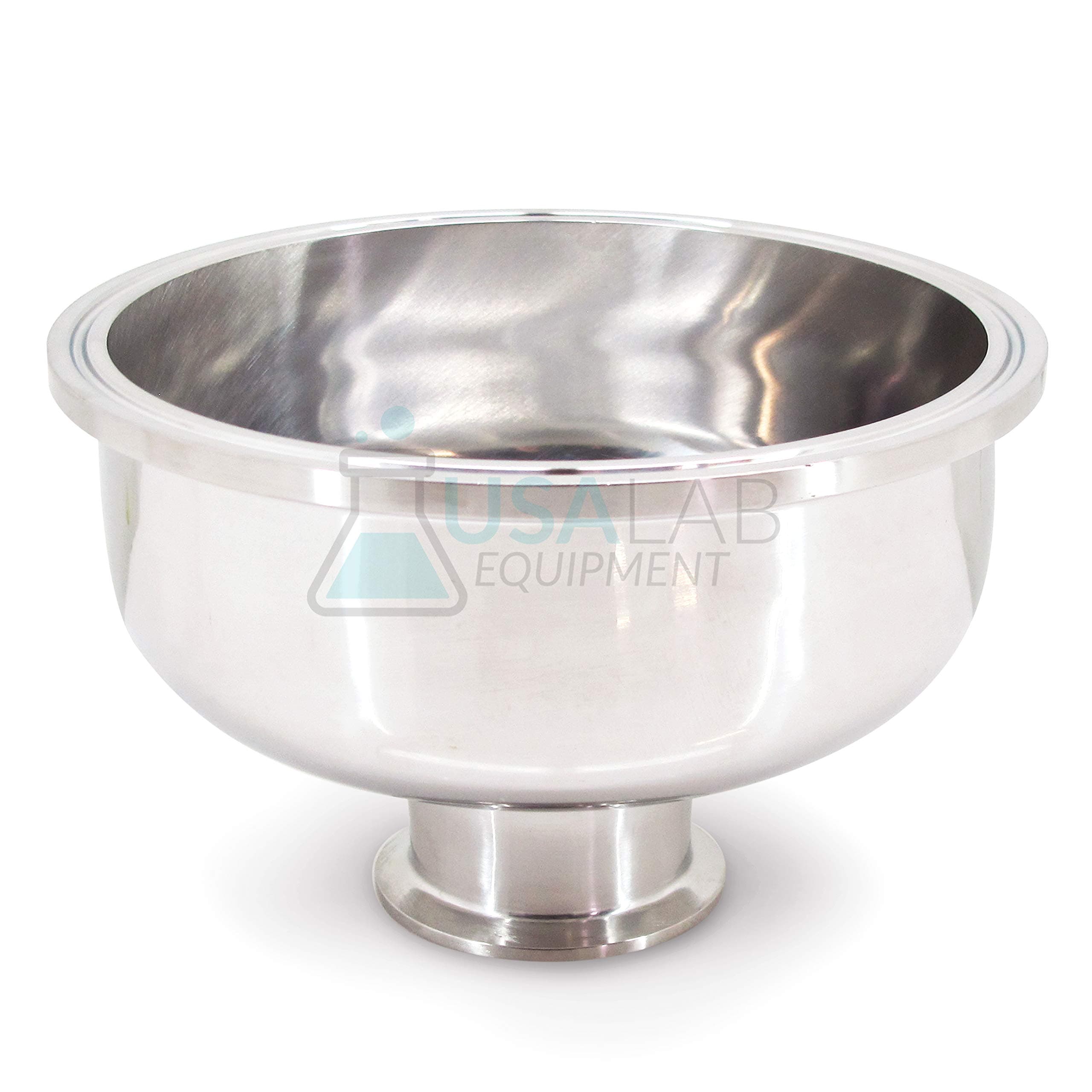 Hemispherical Reducer - Tri Clamp 6" to 2" - SS304