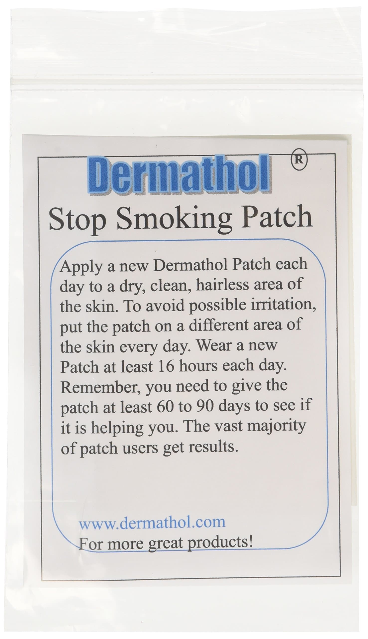 Stop Smoking Patch 30 Patches By Dermathol