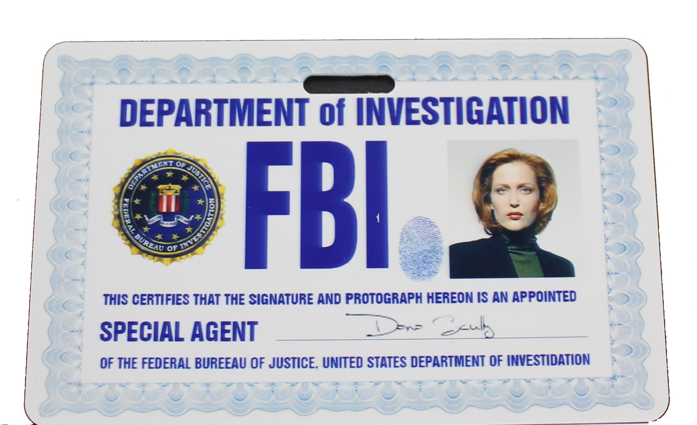 X-Files Scully ID Badge
