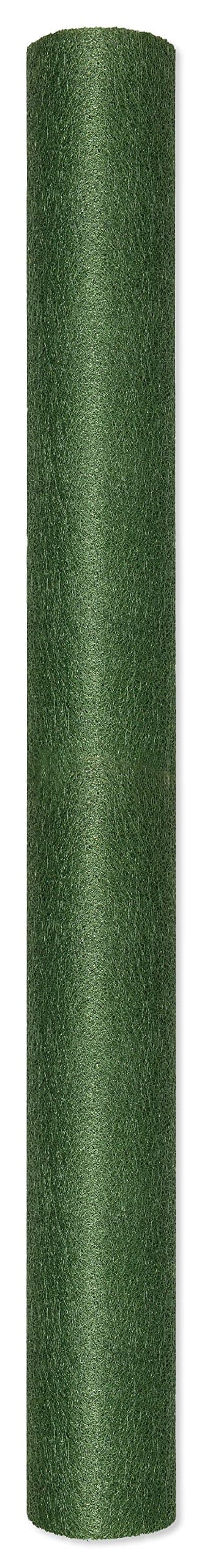 'Decorative Net Tulle Table Runner Moss Green 500 mm x 5 m