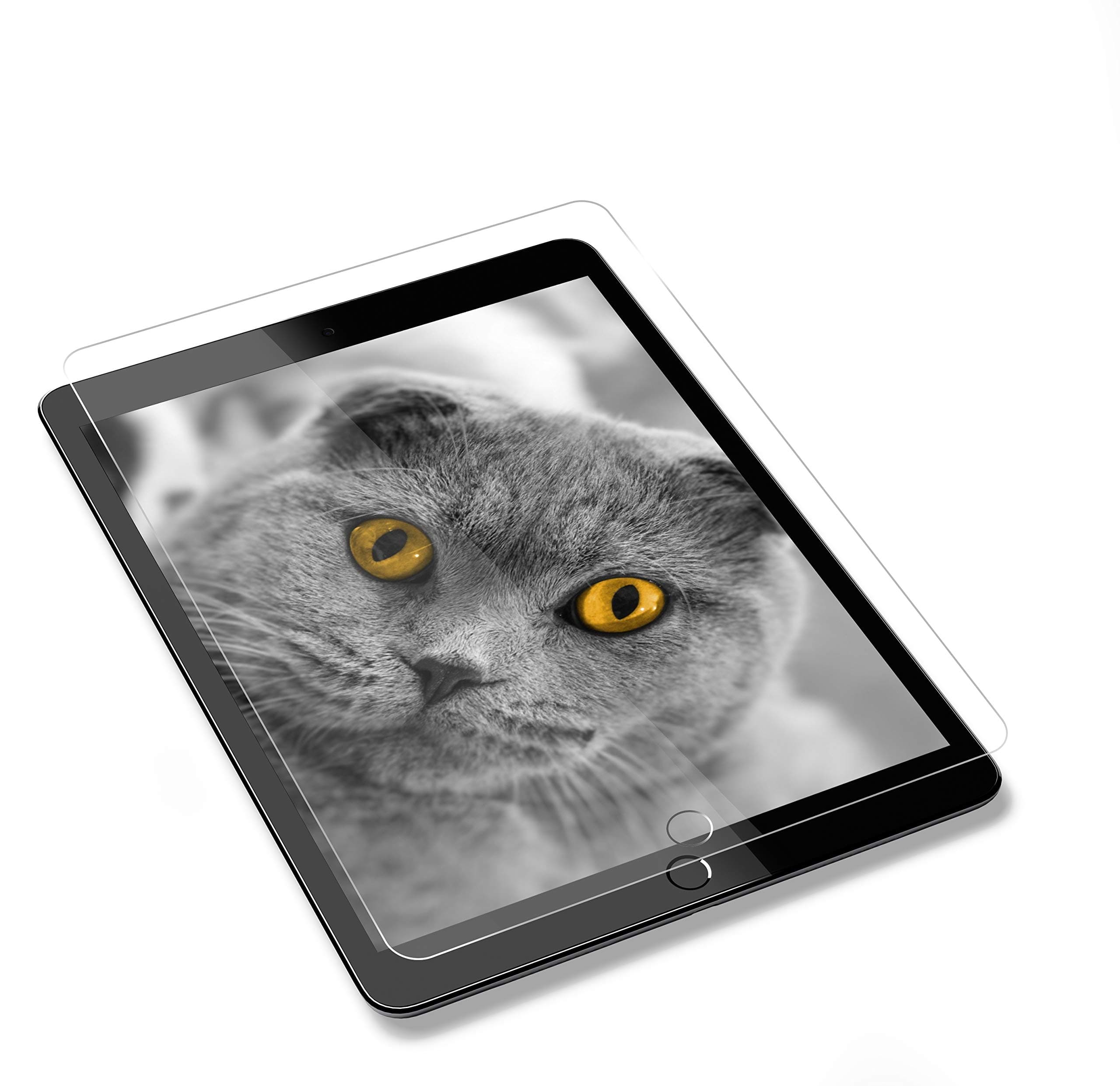 High Grade Tempered Glass Screen Protector for iPad Pro 12.9" [HD Saver][Anti-Scratch Guard][Case & Cover Friendly][Easy-Installation] NOT for Pro 2018" (iPad Pro 12.9-inch (2017 & 2015))