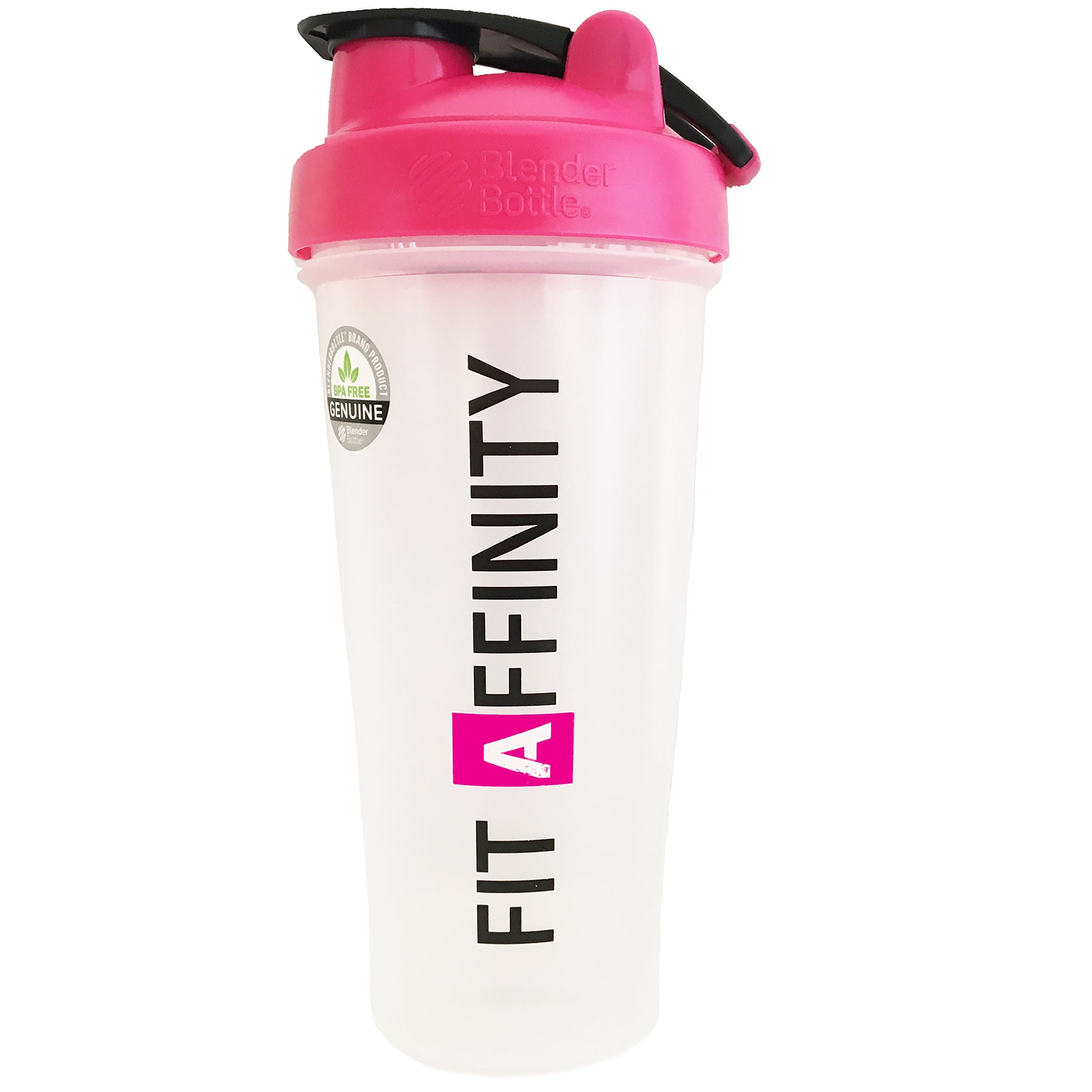 Fit Affinity BlenderBottle Classic Loop Top Shaker Bottle, Pink 28-Ounce Loop Top