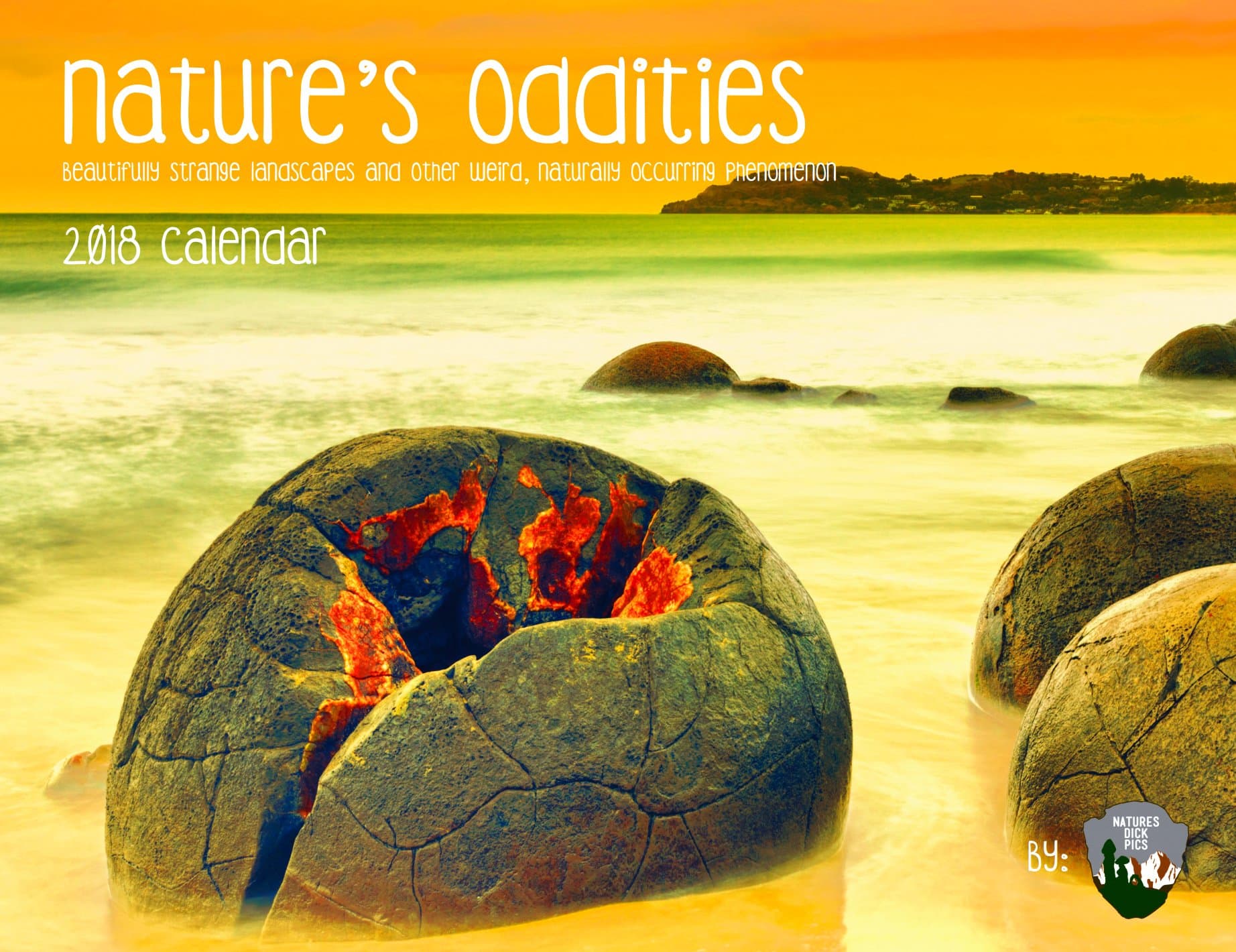 Nature's Oddities 2018 Wall Calendar
