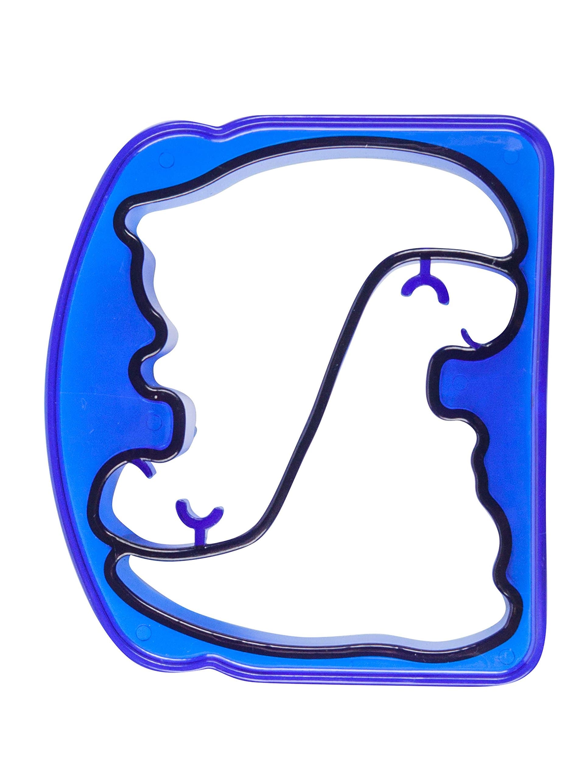 Bright Concepts T-Rex Dinosaur Sandwich Cutter, Plastic, 2-pack